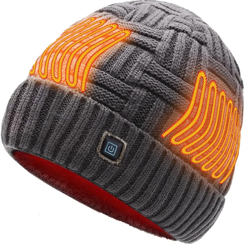 Gorro Térmico Eléctrico Unisex Hive TechWear Gris