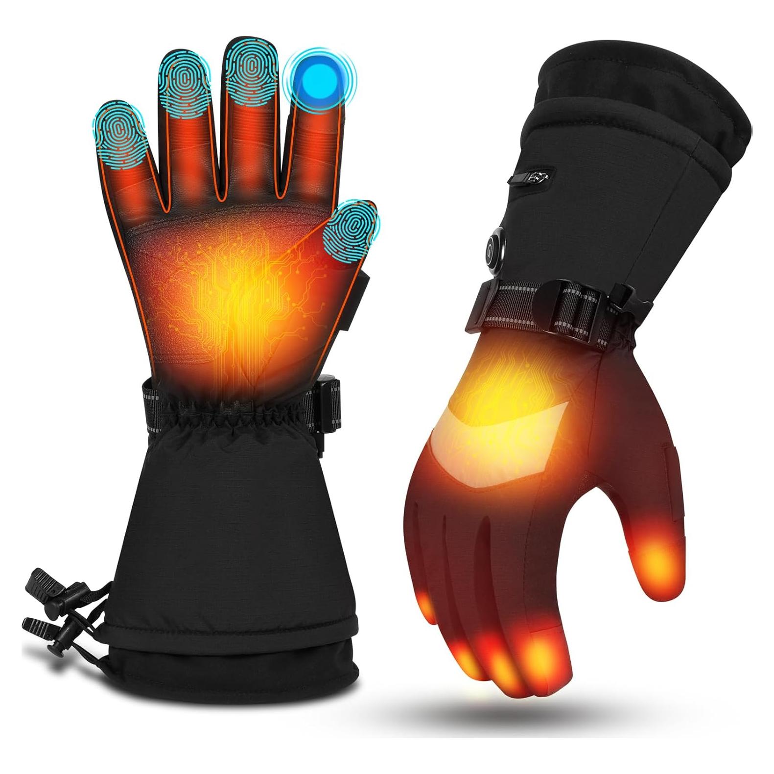 Guantes Calentados MADETEC P3KB-M Unisex Impermeables