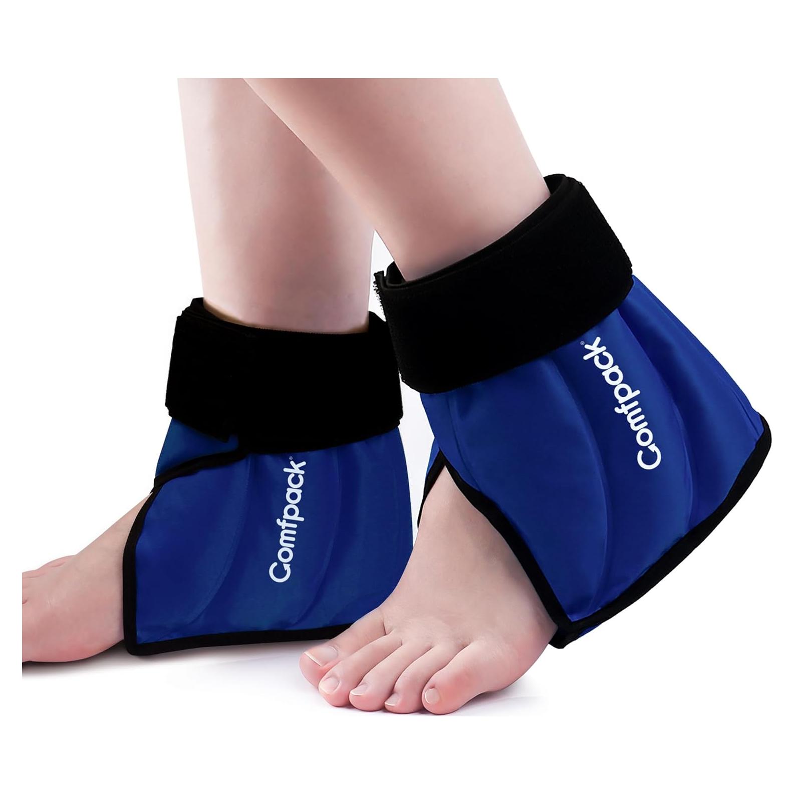 Funda de Hielo para Tobillo Comfpack - Alivio Dolor 2 Paquetes