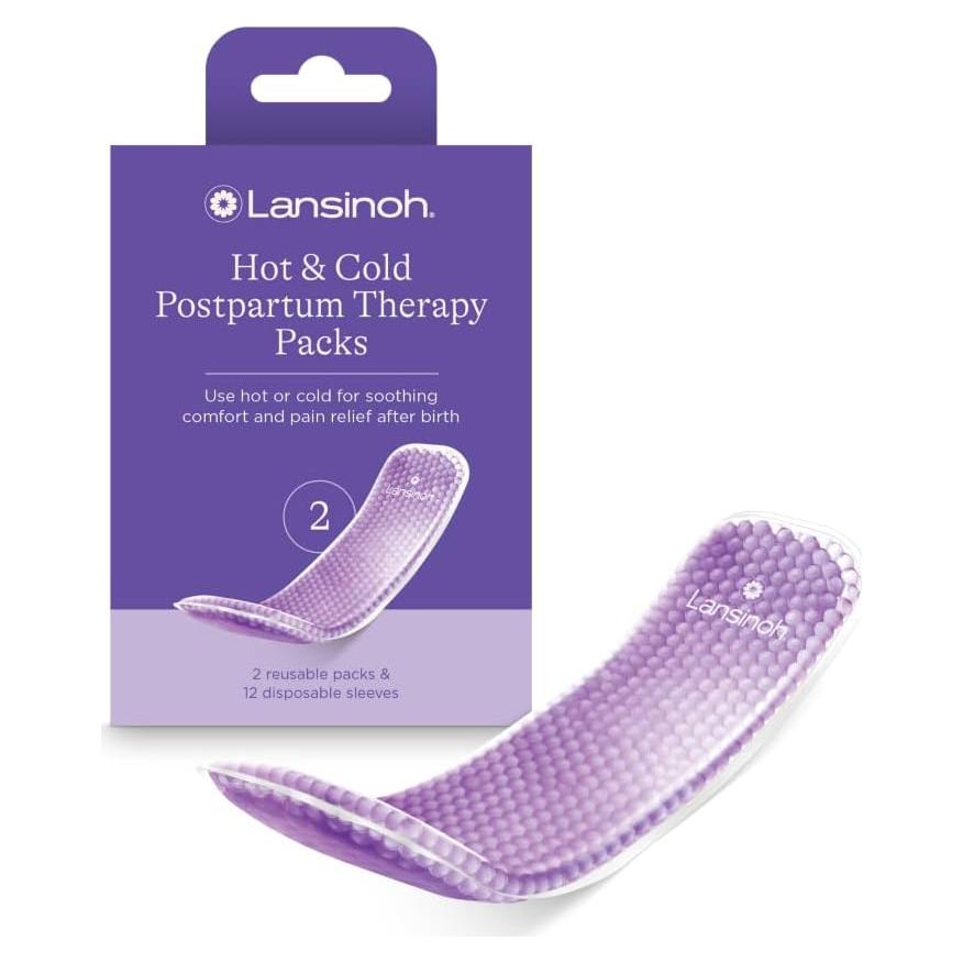 Almohadillas Calientes y Frías Lansinoh Postparto 2 Unidades