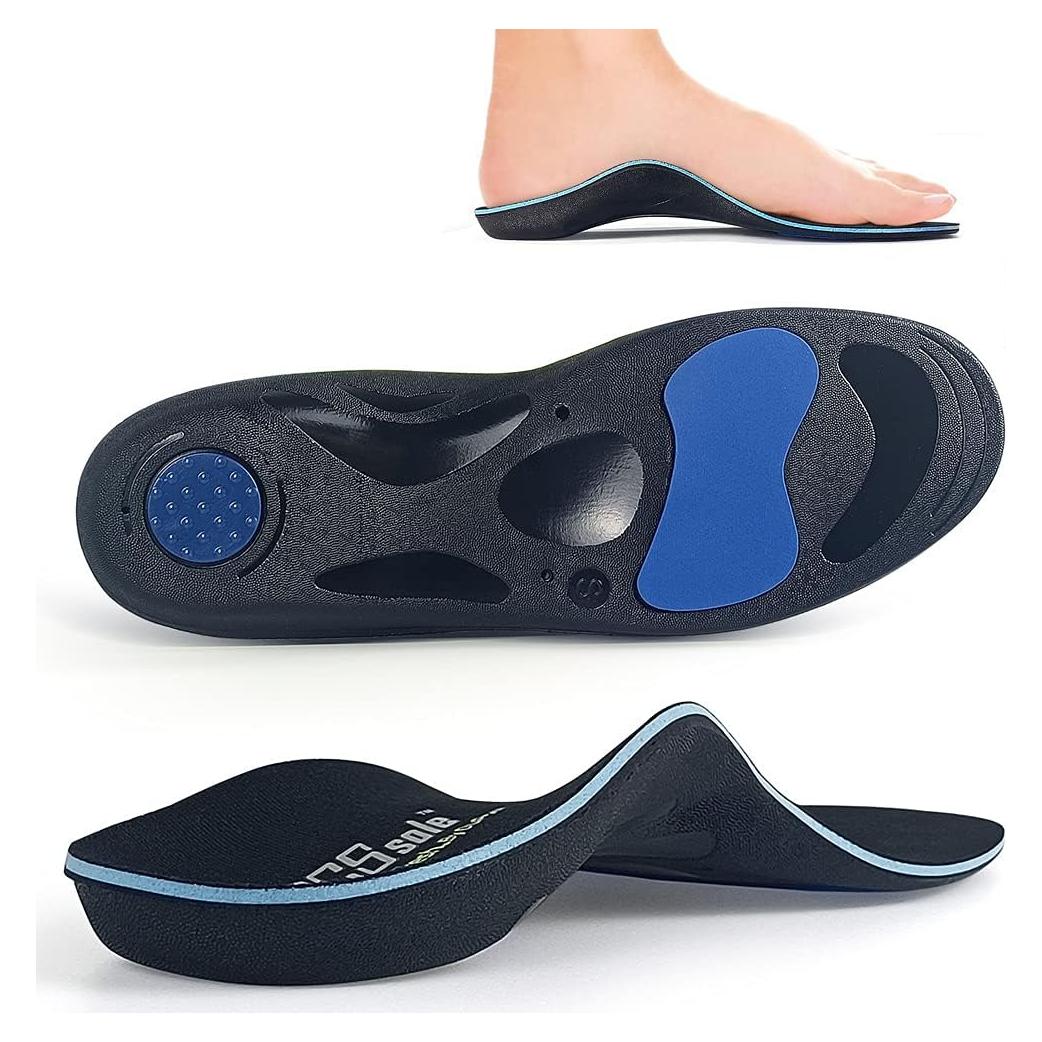 Plantillas ortopédicas PCSsole alto arco gel para pies planos
