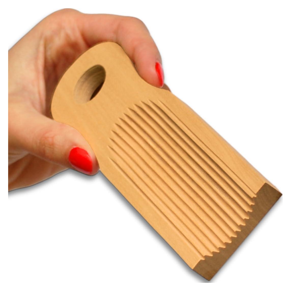 Tabla de Gnocchi KneadEat Curvada de Madera de Haya