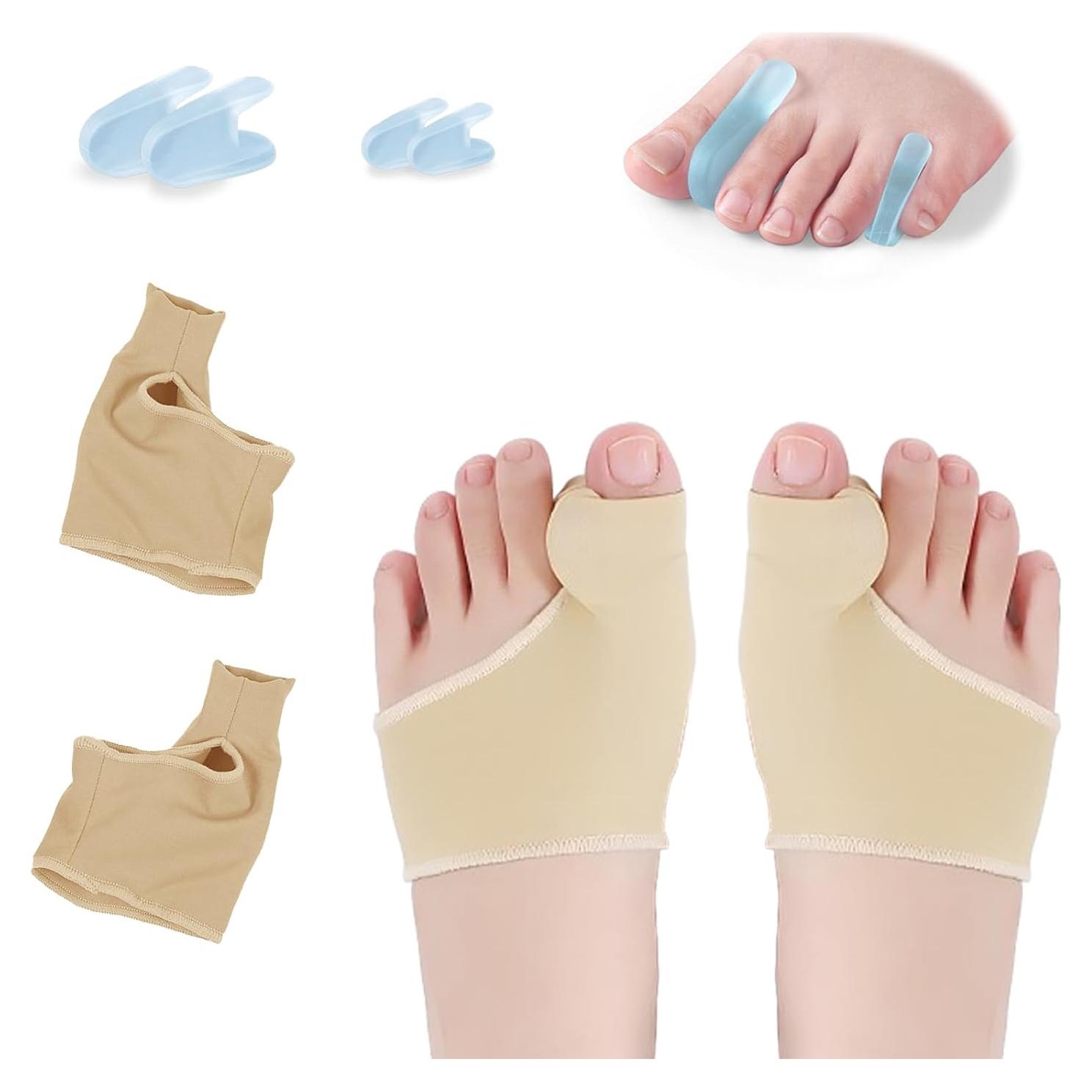 Calcetines Correctores de Juanetes Shengchuang Pequeño Caqui