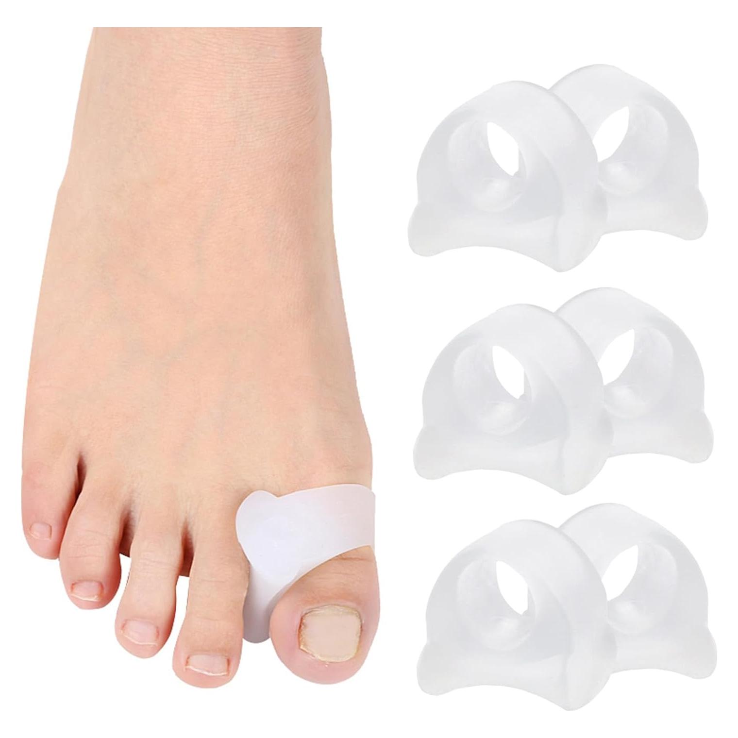 Separadores de Dedos de Gel Misorita 12 Piezas S M L