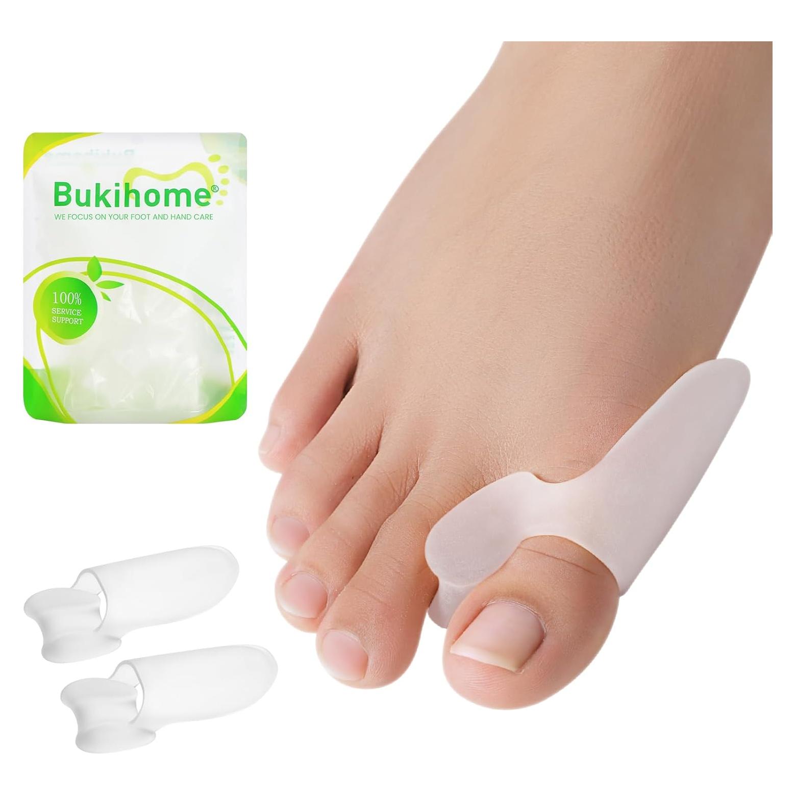 Protector de Almohadilla para Juanetes Bukihome - 8 Piezas Gel