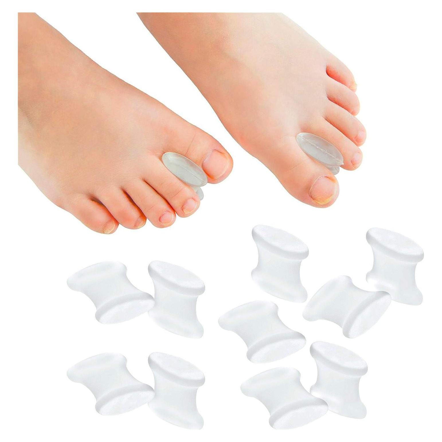 Corrector de Juanetes de Gel Povihome 10 Paquetes Grande