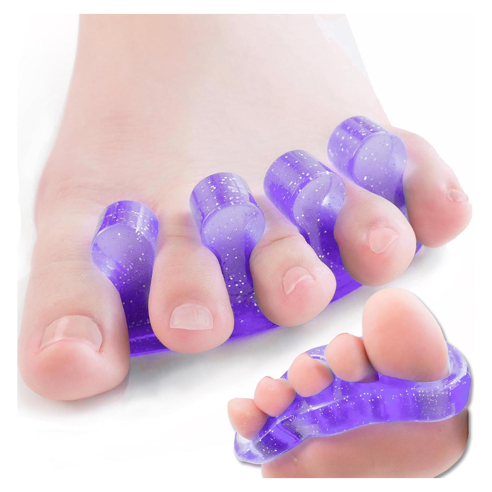 Separador de Dedos de Gel Dr. JK - 2 Pares, Azul