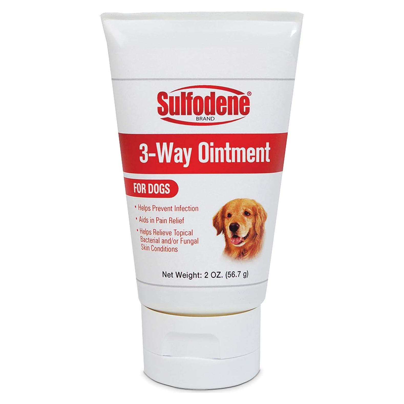 Ungüento para heridas de perro Sulfodene 3 en 1 56,7 g