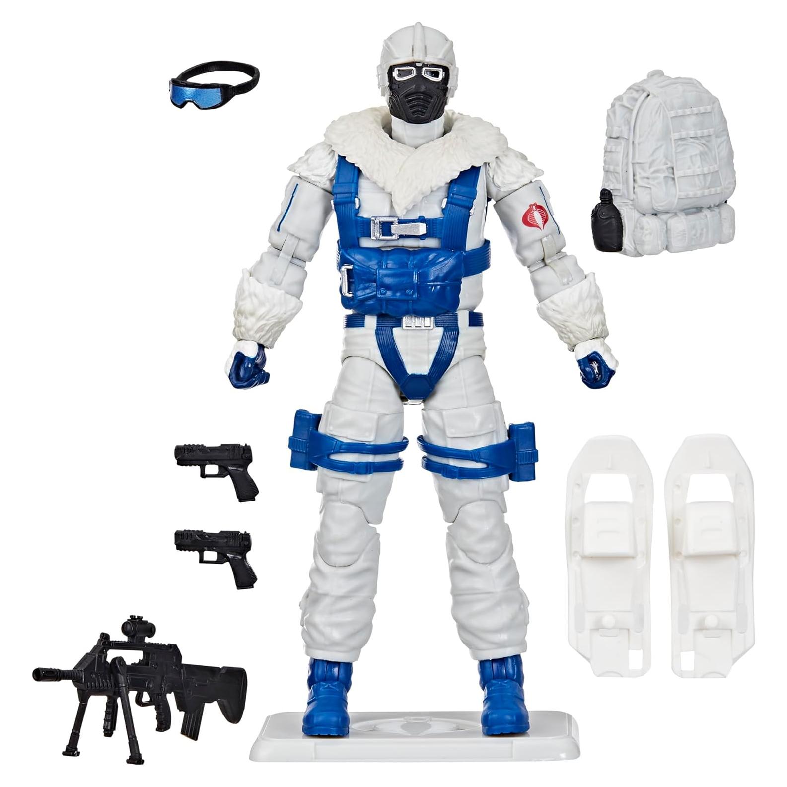 Figura de Acción G.I. Joe Serpiente de Nieve 6" Hasbro