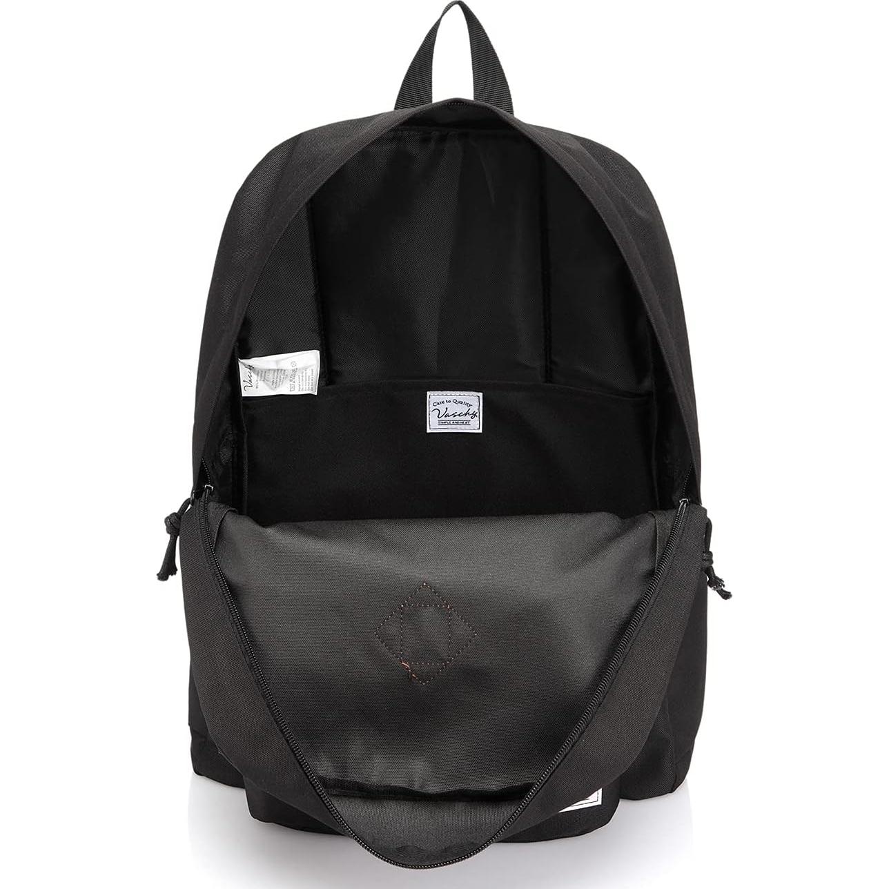 Mochila Ligera VASCHY Negra 20L Resistente al Agua