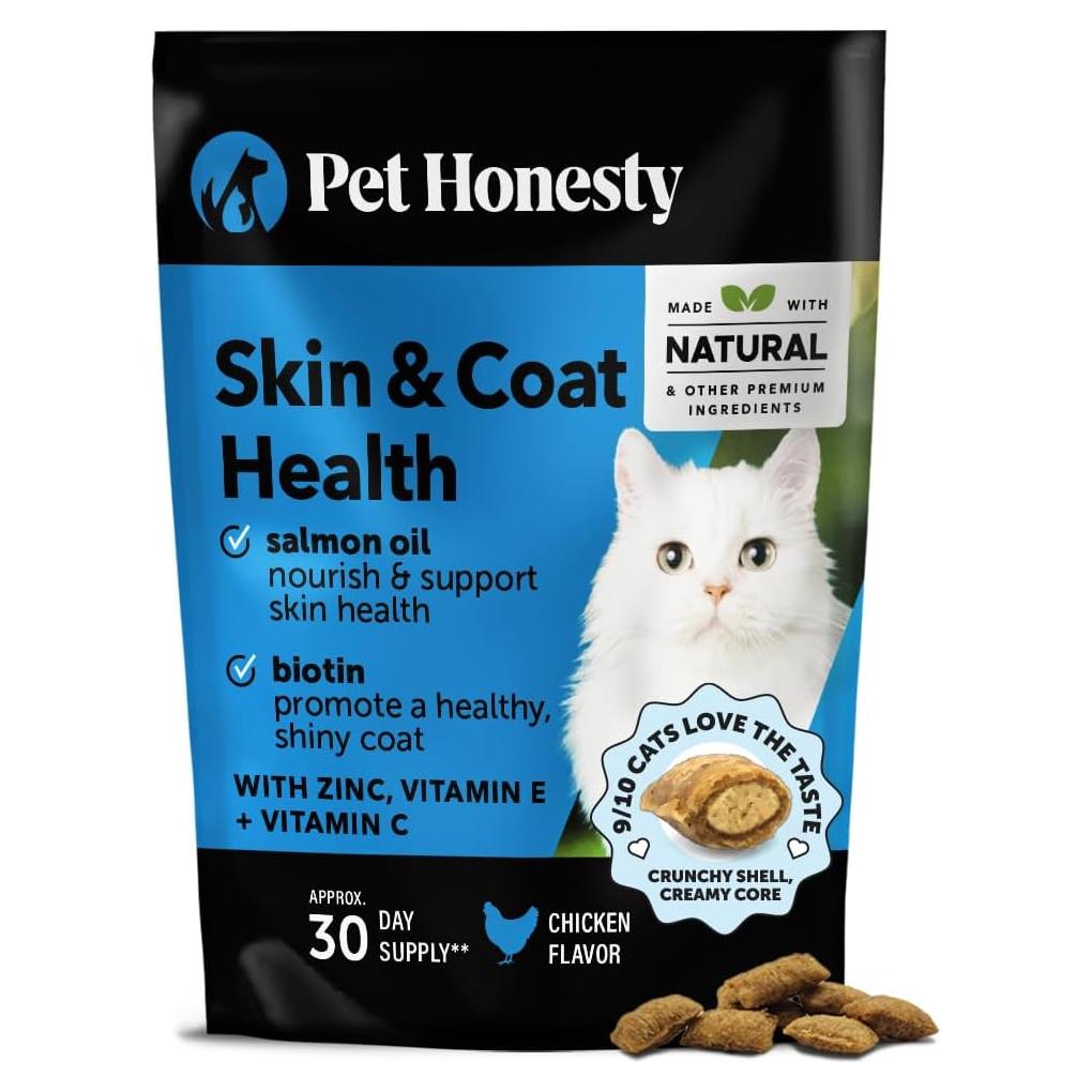 Suplemento para Gatos Pet Honesty Piel y Pelaje Pollo 30 días