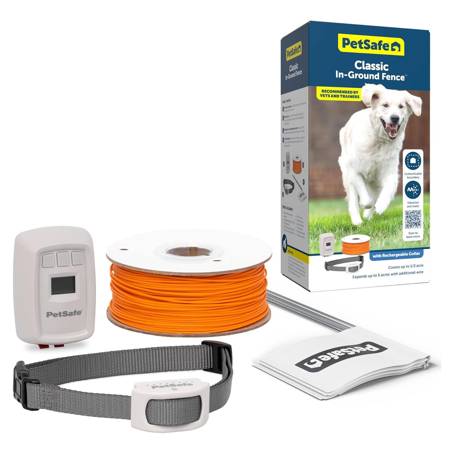 Cerca Subterránea PetSafe Classic para Gatos y Perros 1 Perro