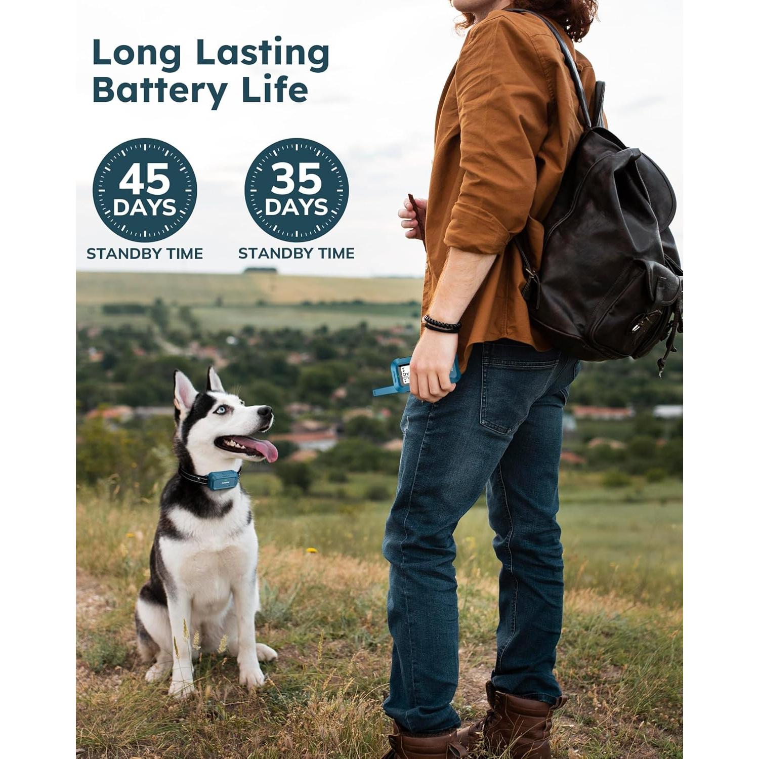 Collar de Entrenamiento Jugbow para Perros 4 Modos IPX7