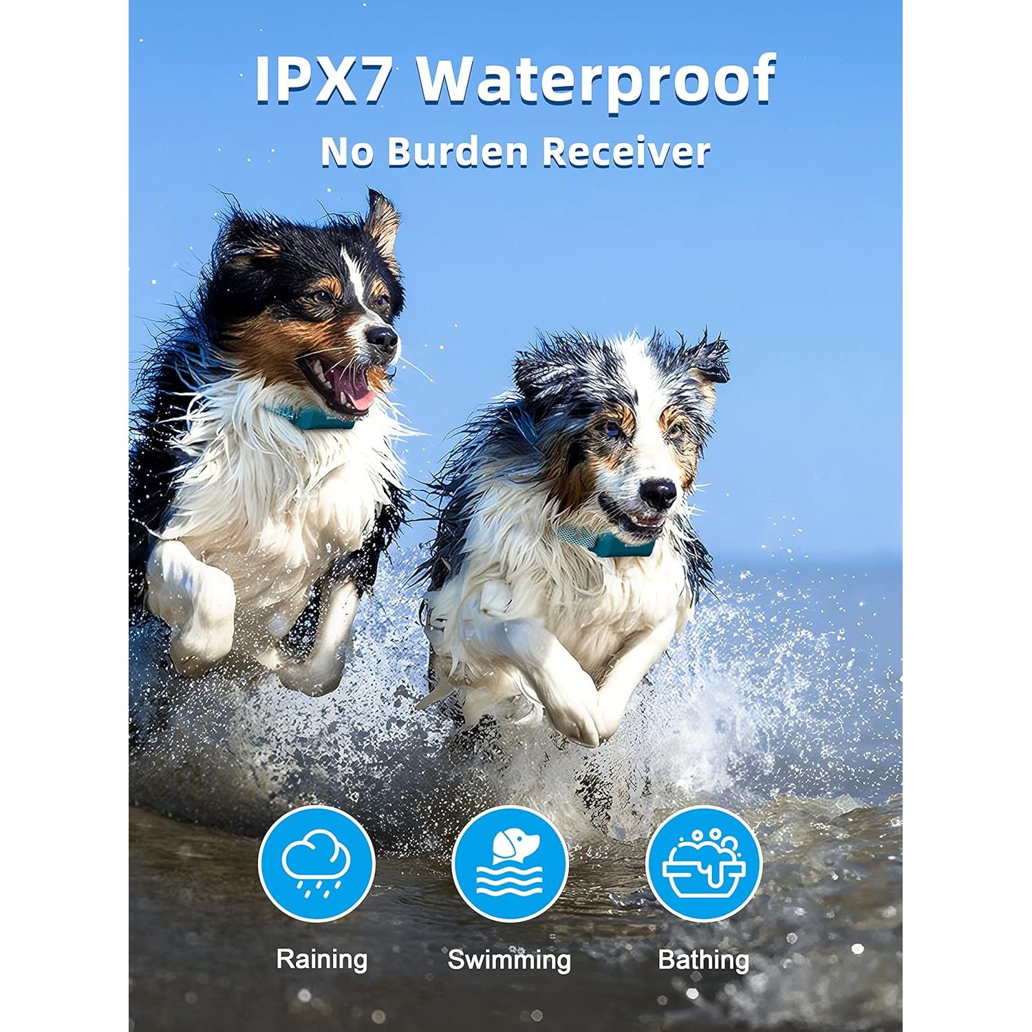 Collar de Entrenamiento Bousnic para Perros 4000ft IPX7