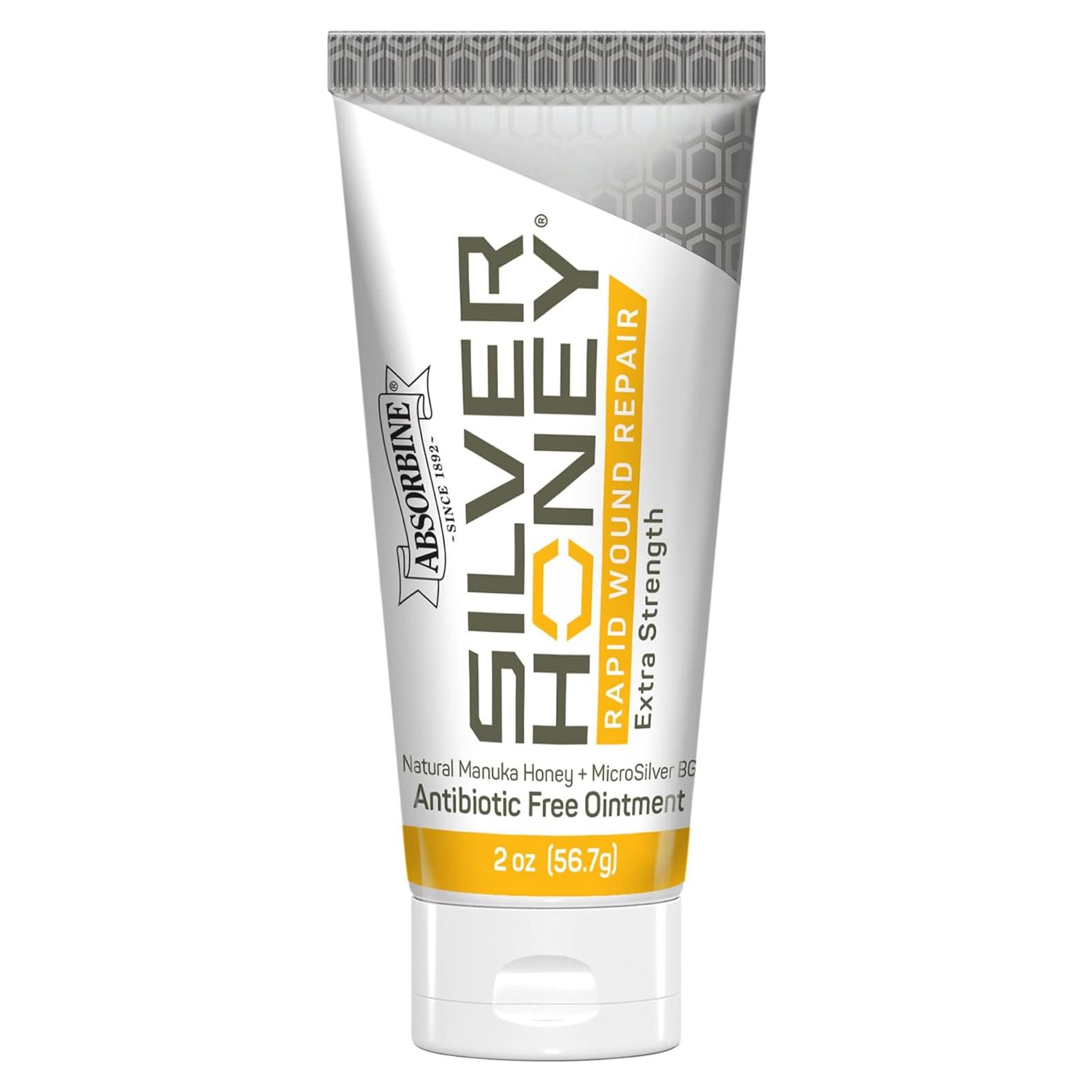Ungüento Reparador de Heridas Silver Honey 56g Miel de Manuka