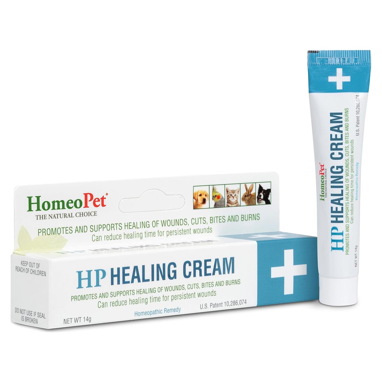 Crema Sanadora HomeoPet HP para Heridas en Mascotas 14g