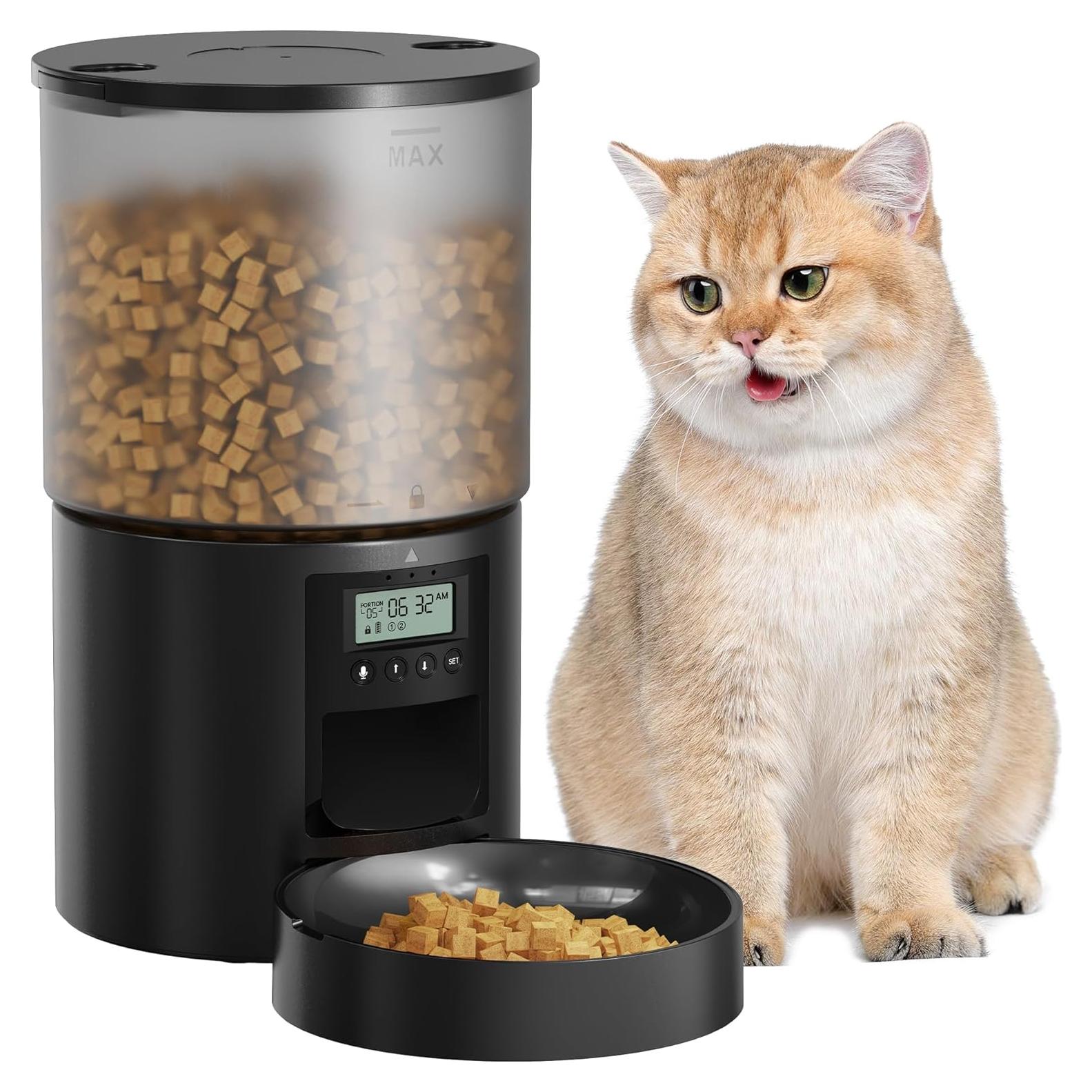 Dispensador Automático de Comida POOEKEN 4L para Gatos
