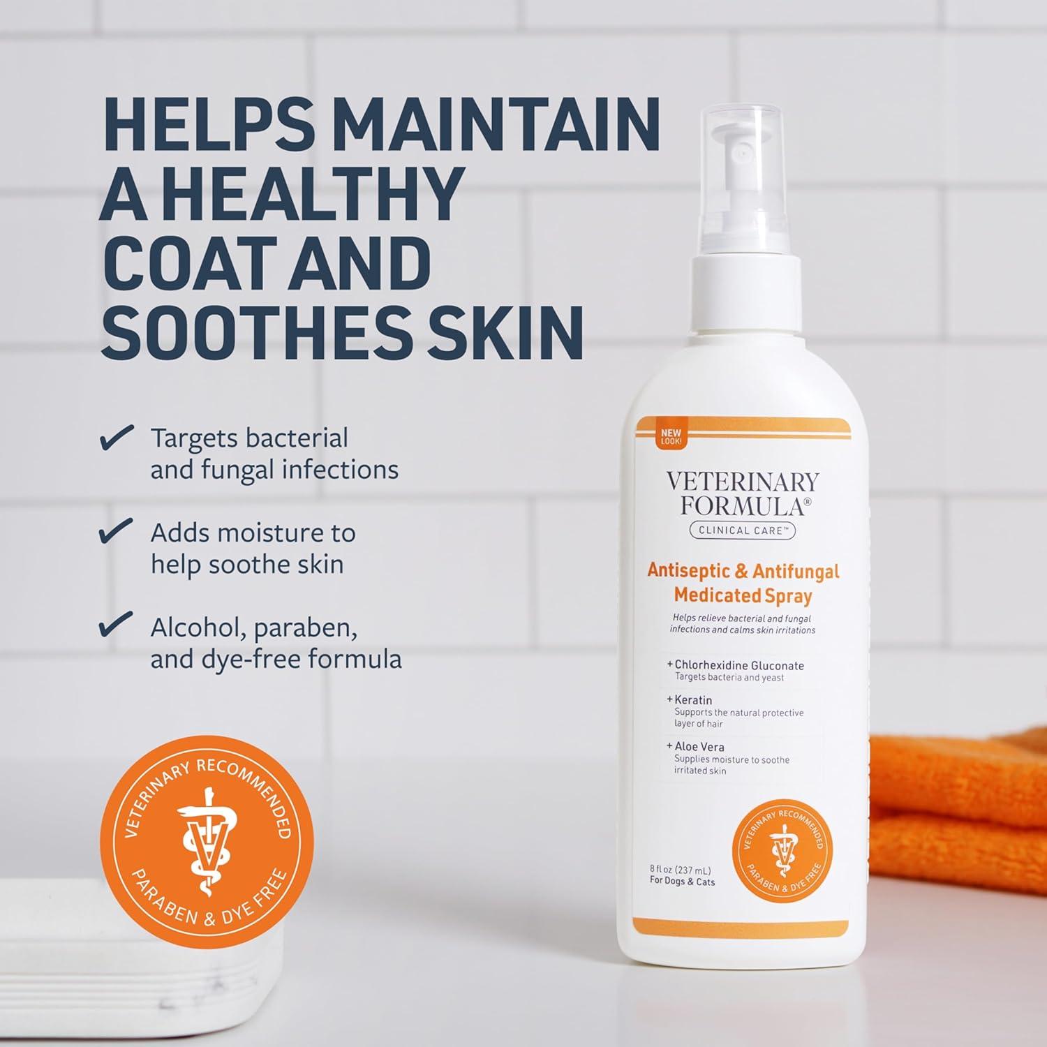 Spray Antiséptico y Antifúngico Veterinary Formula 236 ml