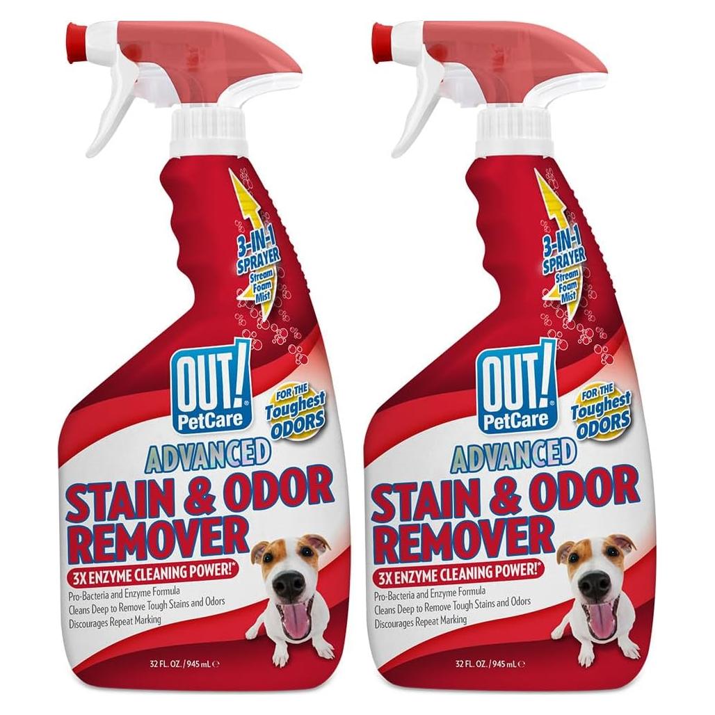 OUT! Removedor de Manchas y Olores para Mascotas 946ml