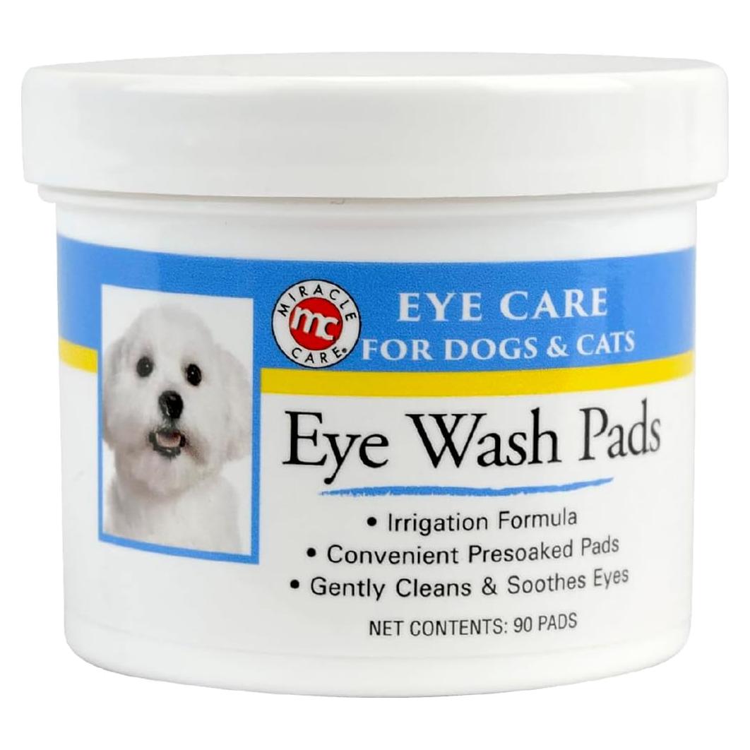 Toallitas Oculares Miracle Care para Perros y Gatos 90 Unidades