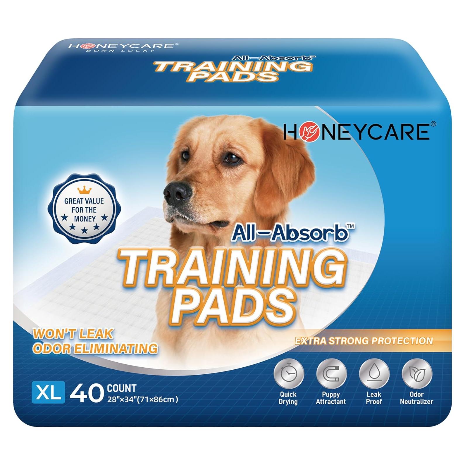 Almohadillas de Entrenamiento HONEY CARE XL 40 Unidades 71x86 cm