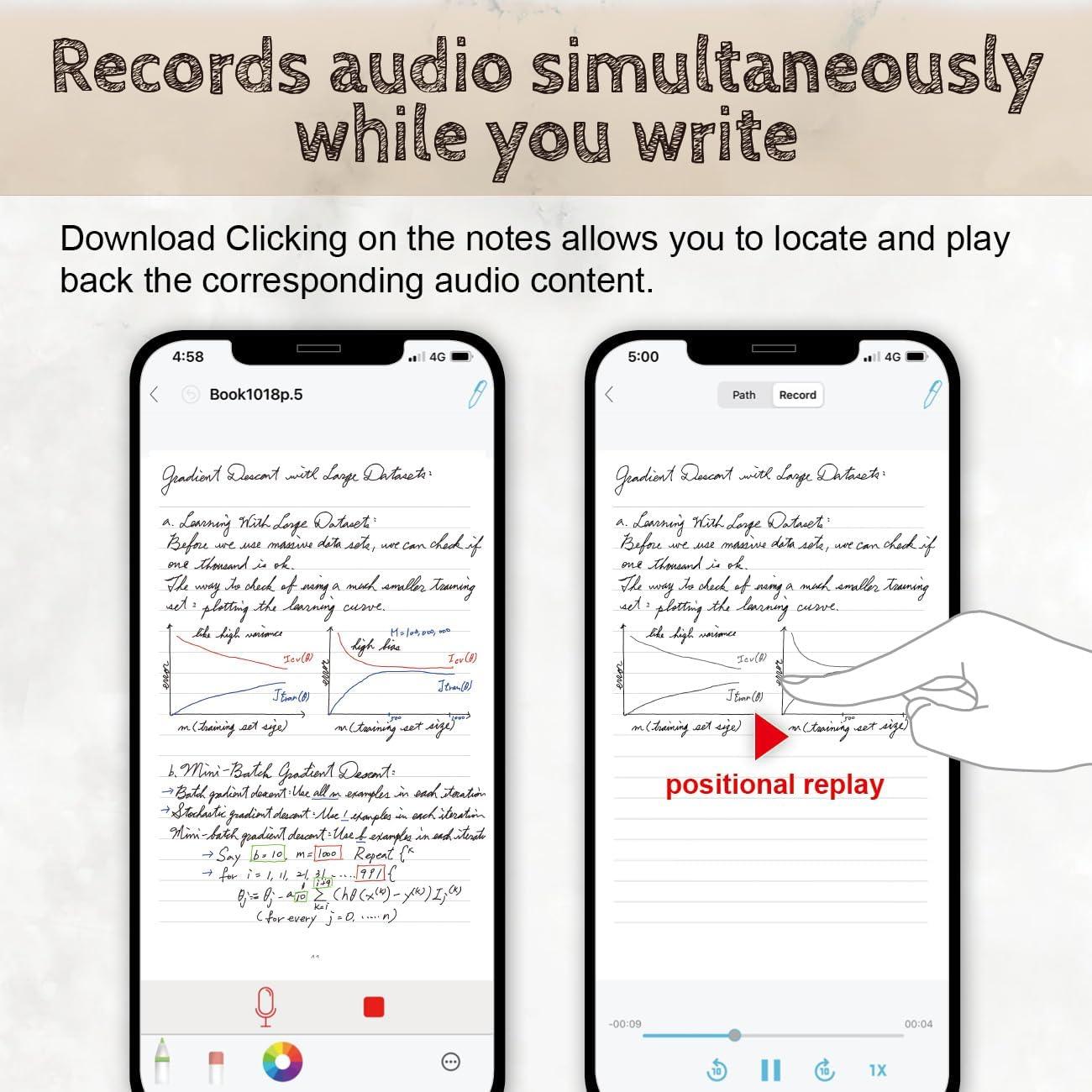 Bolígrafo Inteligente Ophaya + Bloc de Notas Mini 32p