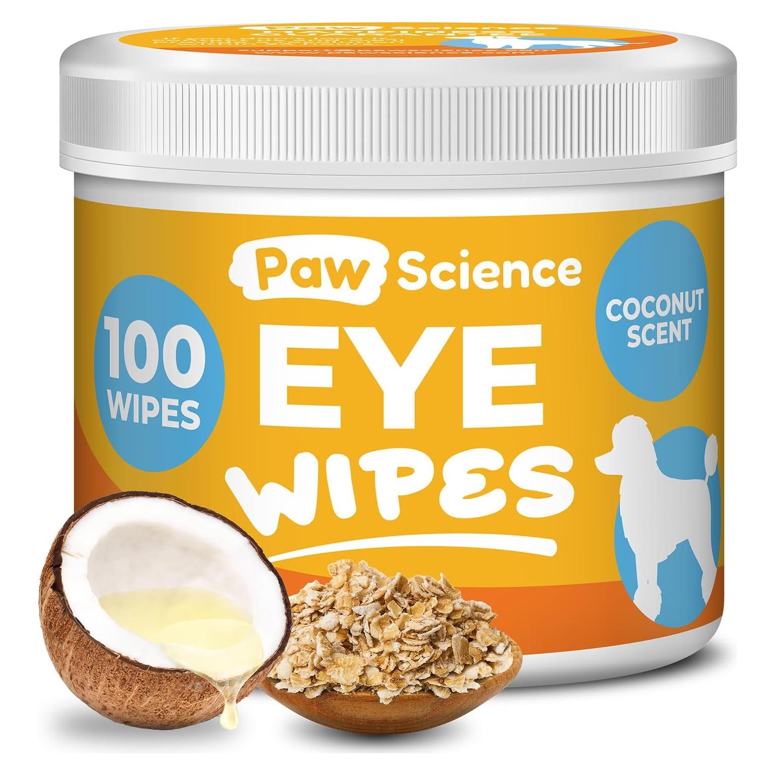Toallitas Hipoalergénicas Paw Science para Ojos de Perro