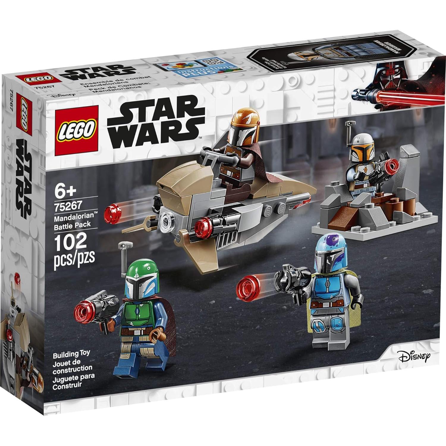 LEGO Star Wars Paquete de Batalla Mandaloriano 75267 102 Piezas