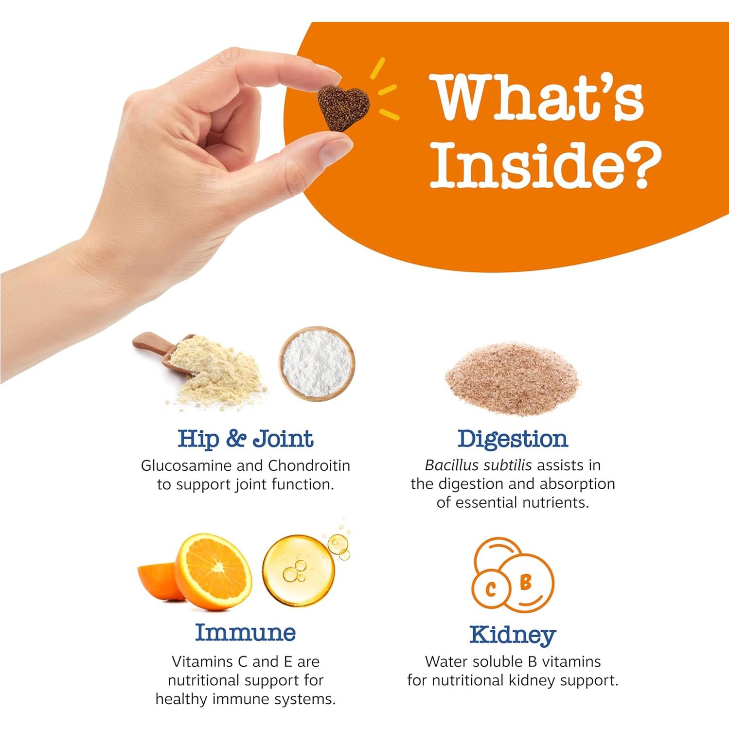 Golosinas Multivitamínicas Zesty Paws para Perros Mayores 90ct