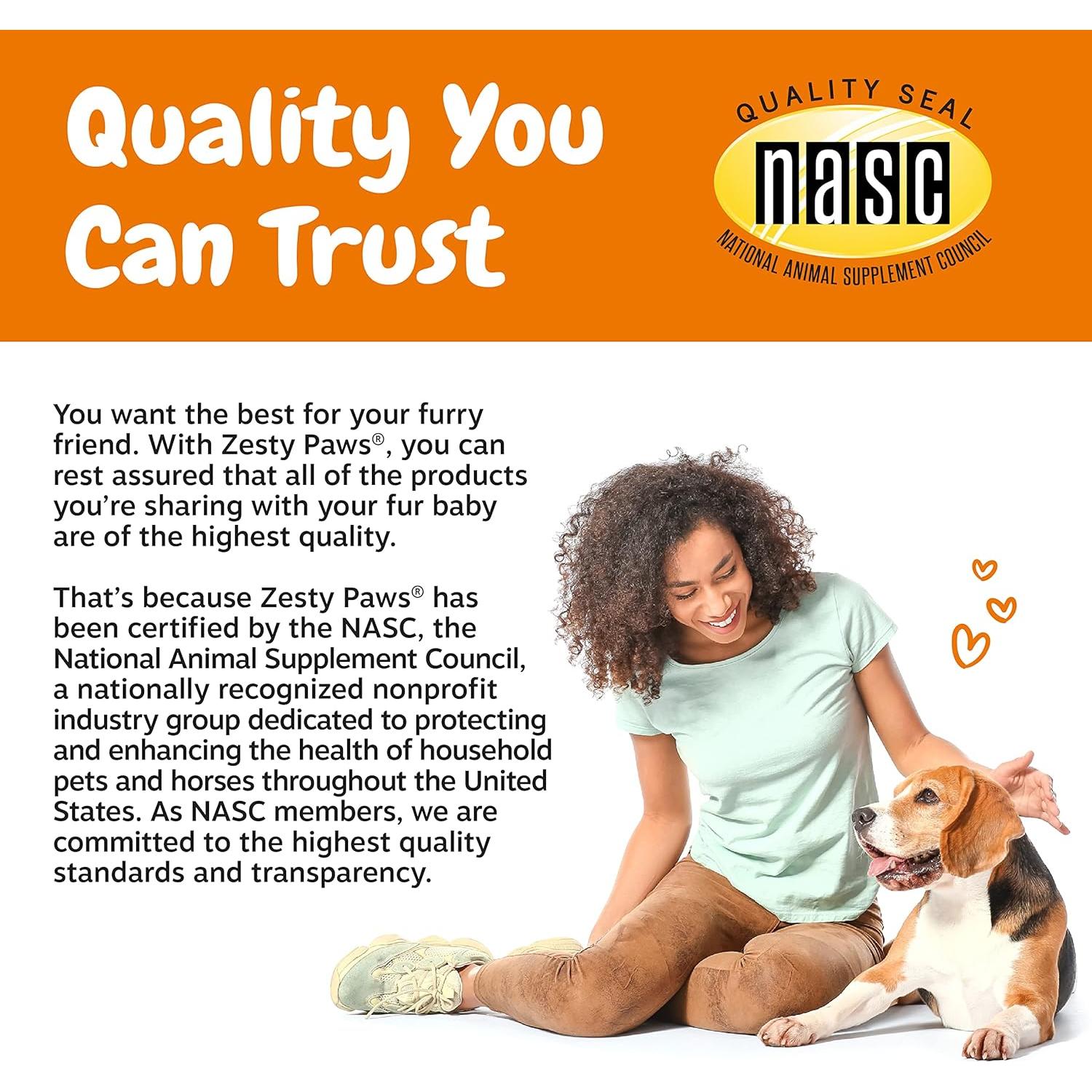 Golosinas Multivitamínicas Zesty Paws para Perros Mayores 90ct