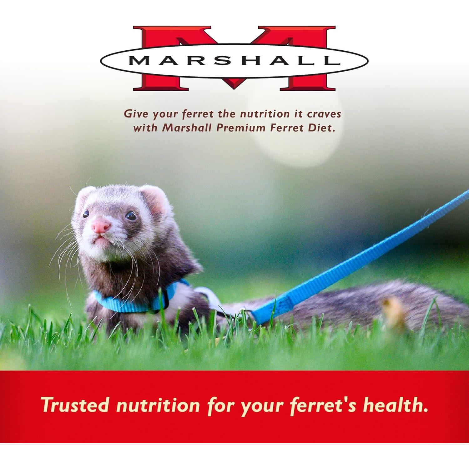 Alimento Seco para Hurones Marshall 1,81 kg Nutrición Balanceada