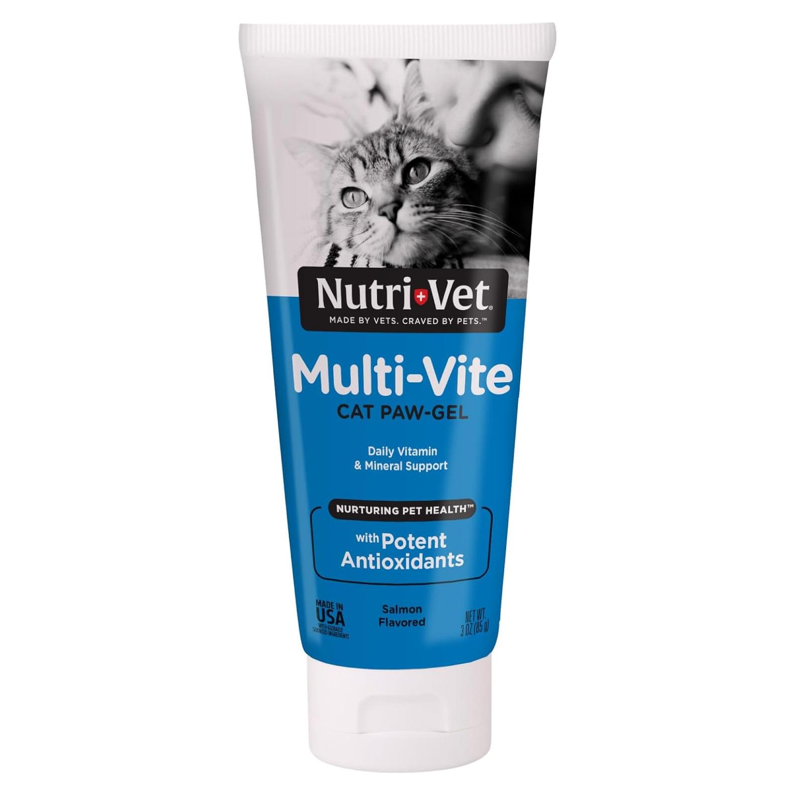 Nutri-Vet Gel Multivitamínico para Gatos 85 g - Soporte Inmunológico