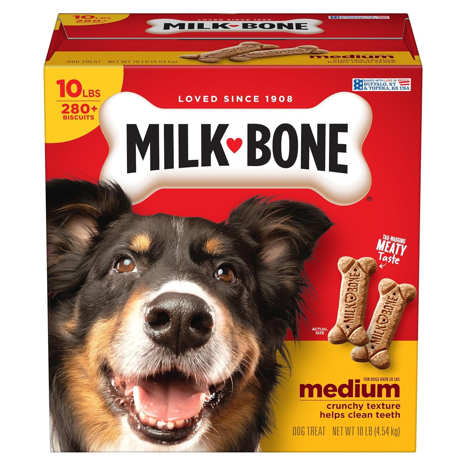 Galletas para perros Milk-Bone Original 4,54 kg medianos