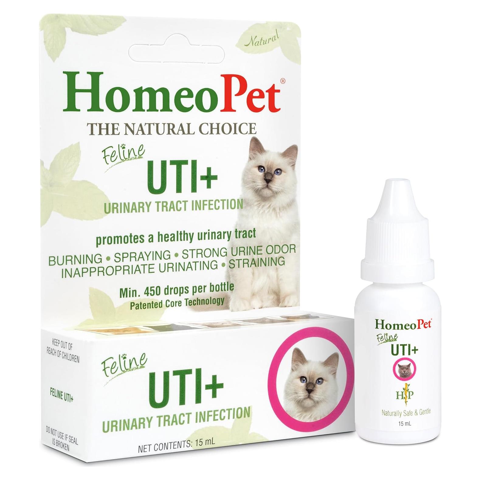HomeoPet Feline UTI Plus 15ml - Suplemento Urinario Gatos