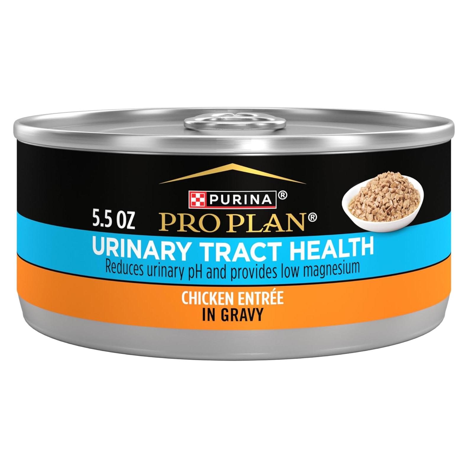 Purina Pro Plan Comida Húmeda Gatos Salud Urinaria Pollo 24 Latas