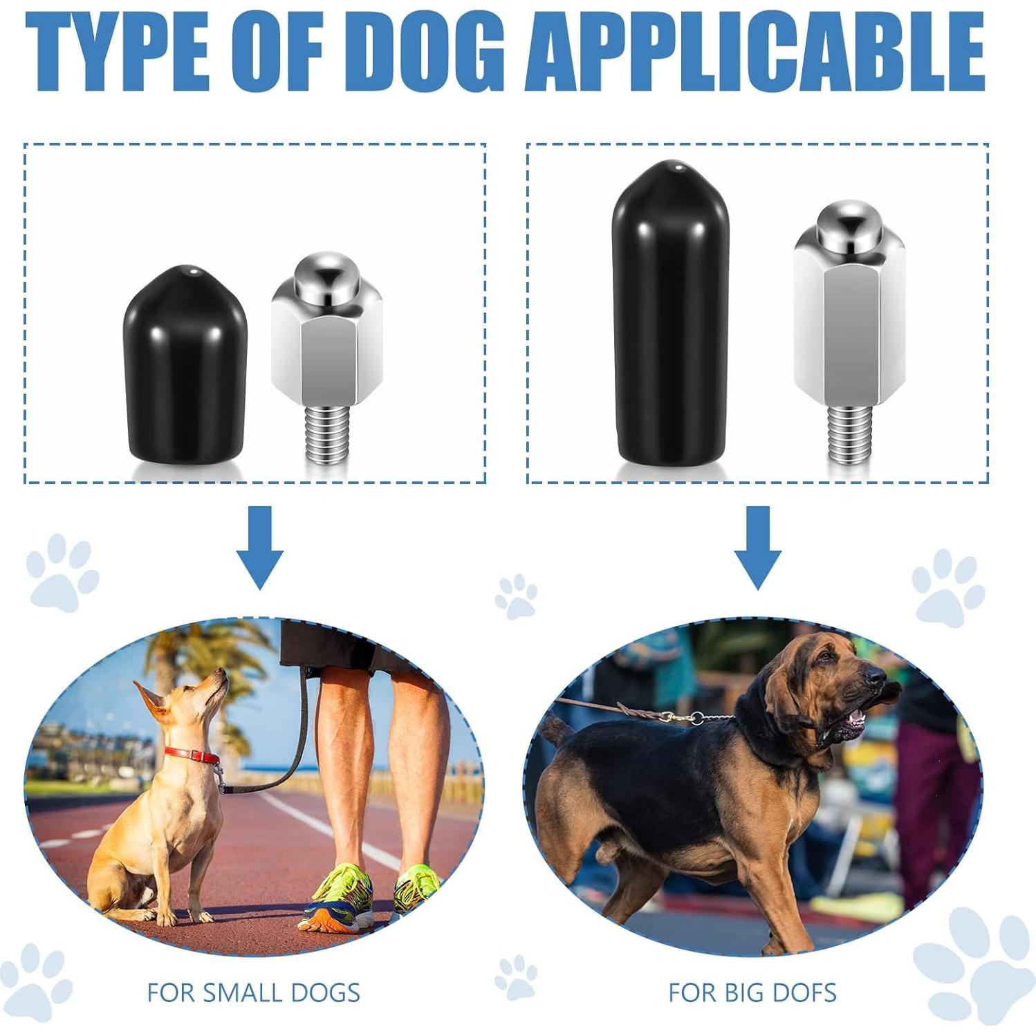 12 Piezas Reemplazo Puntos de Contacto Collar Entrenamiento Hotop