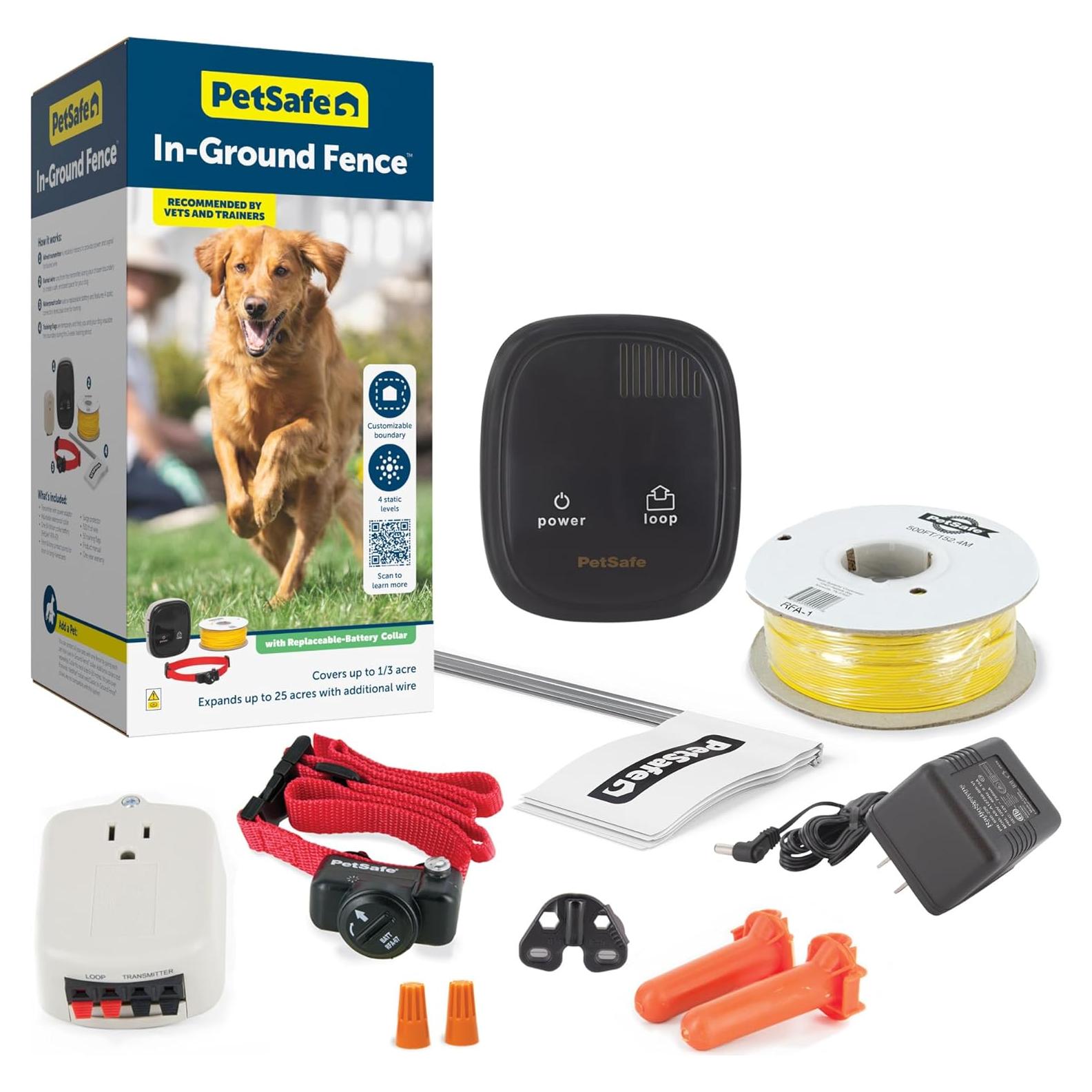 Cerca Subterránea PetSafe para Perros y Gatos + Collar