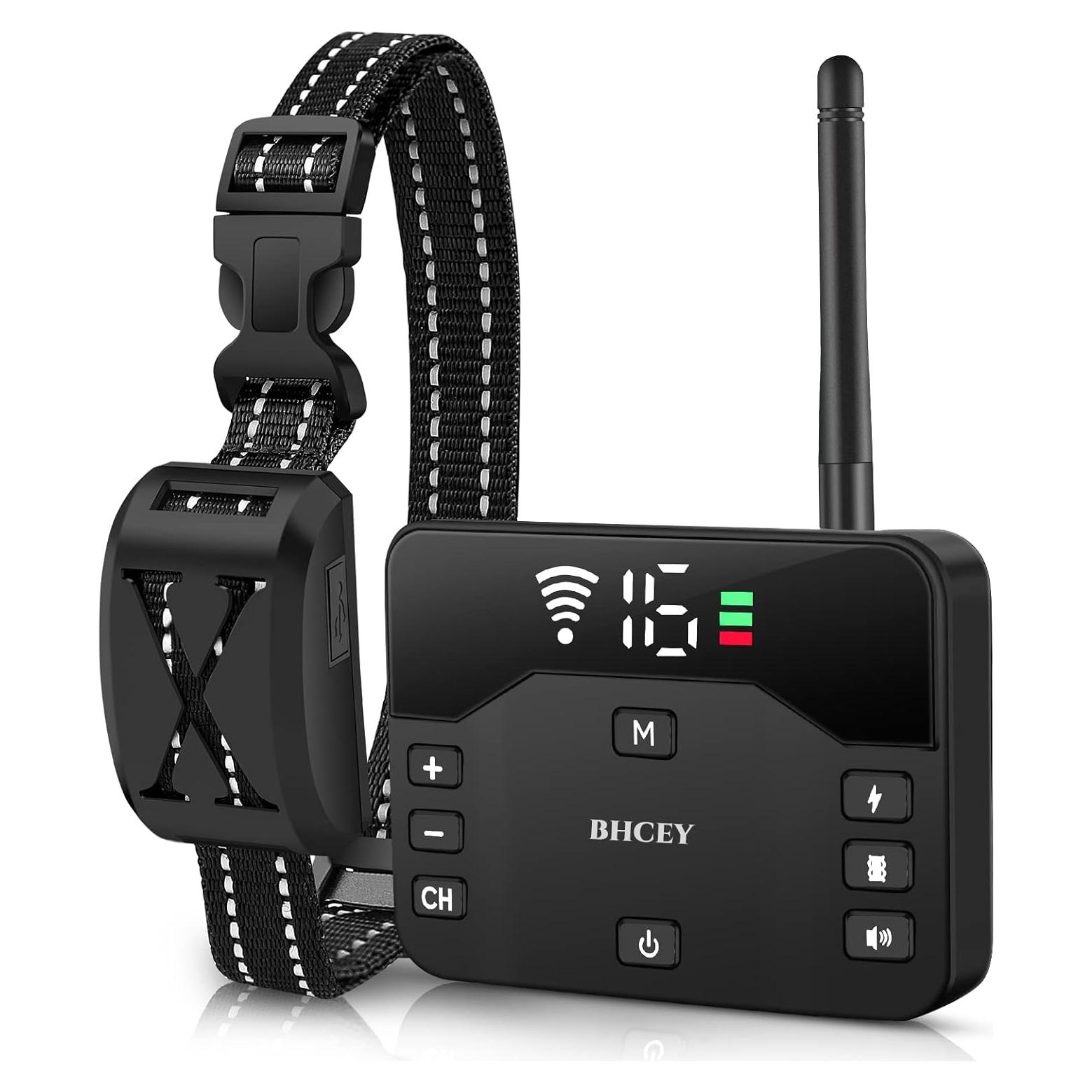 Sistema de Contención Inalámbrico BHCEY 2025 para Perros