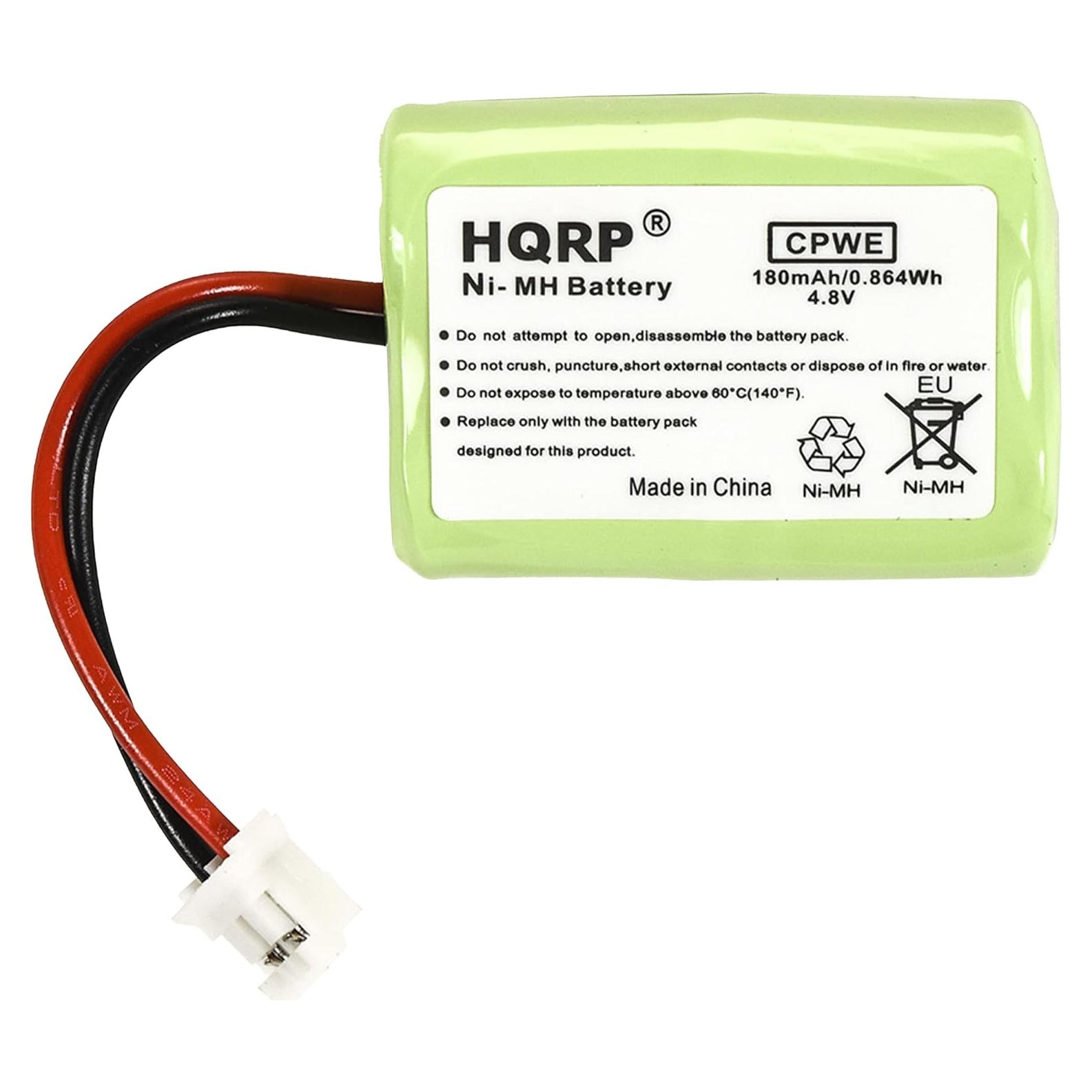Batería Recargable HQRP 4.8V 180mAh para Entrenador Perros PetSafe