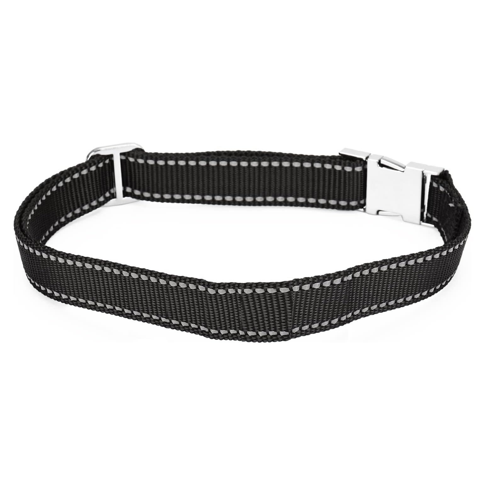 Collar de Reemplazo JIPIMON Nylon Reflectante Ajustable 71cm