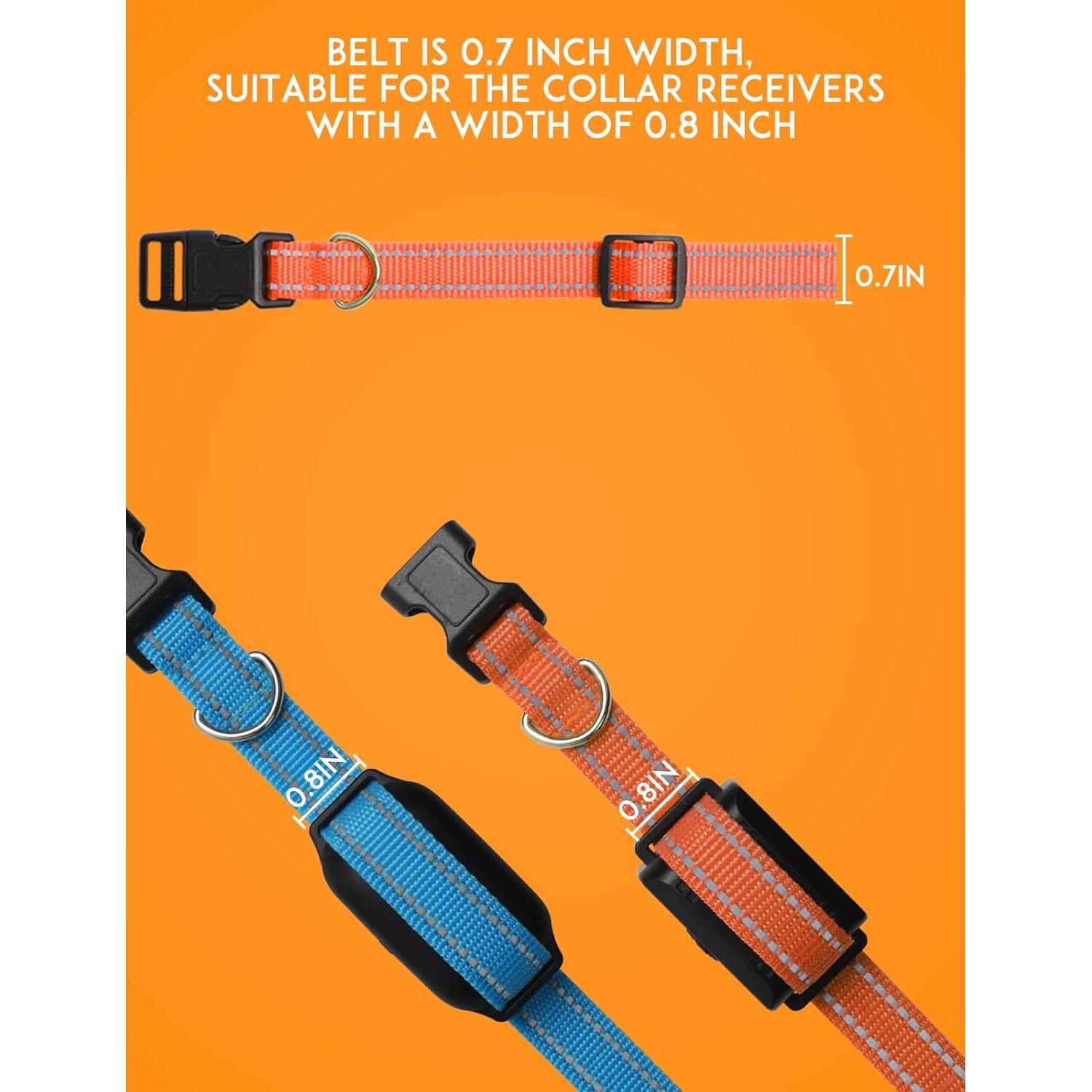 Collar Ajustable para Perros PaiPaitek 20-68 cm Reflectante