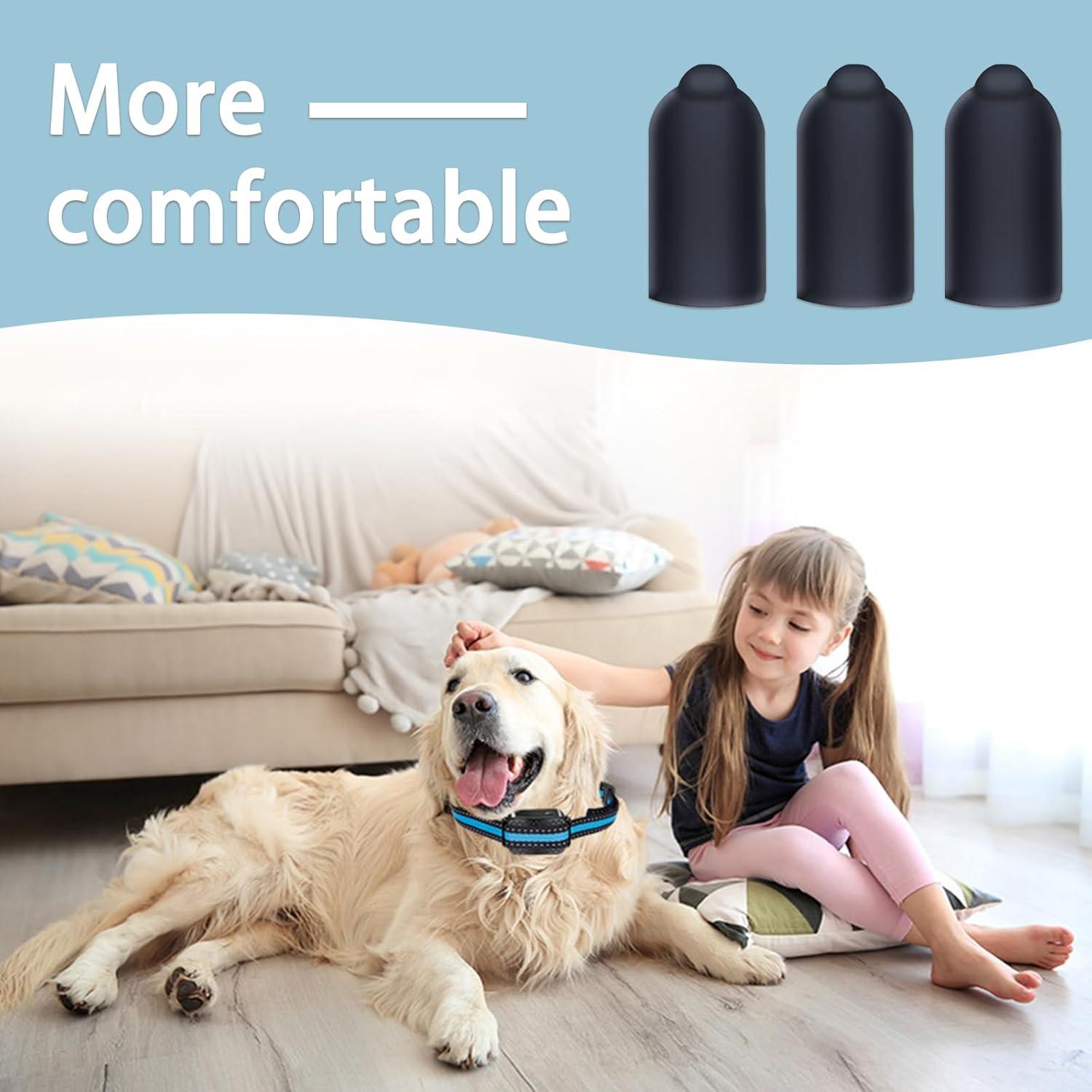 Puntas de goma para collar de choque Sliverdew 24 piezas 13mm