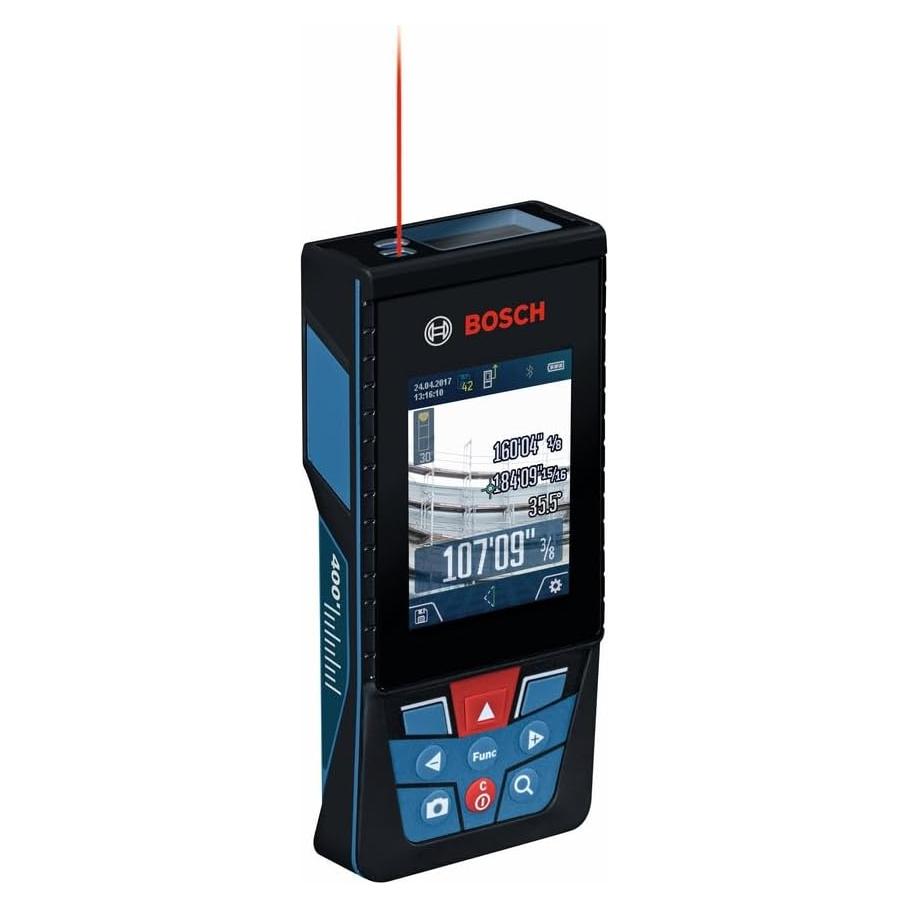 Medidor Láser Bosch GLM400CL 121.92 m Bluetooth y Batería