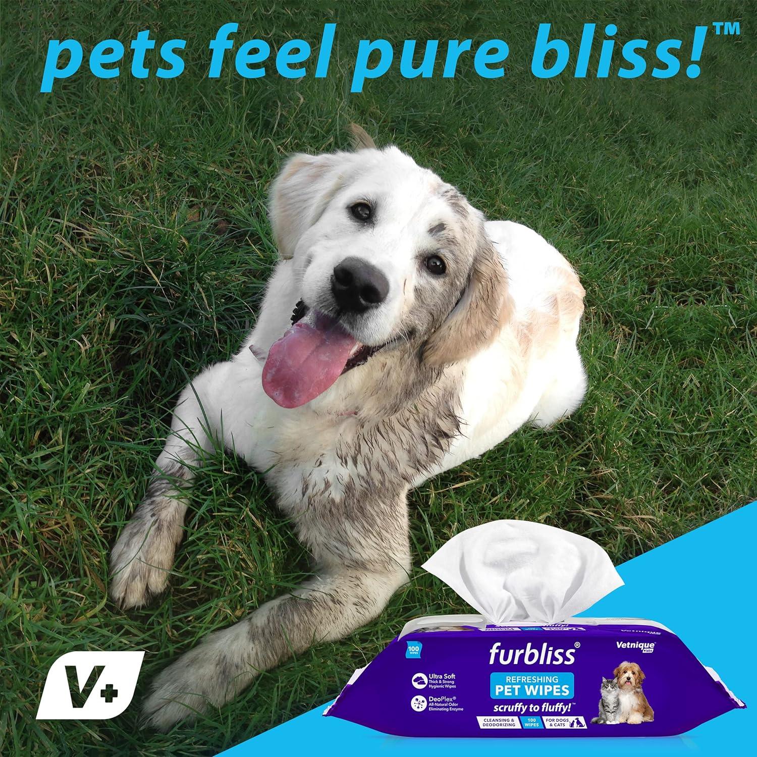 Toallitas Higiénicas Furbliss Vetnique Labs 100 Unidades