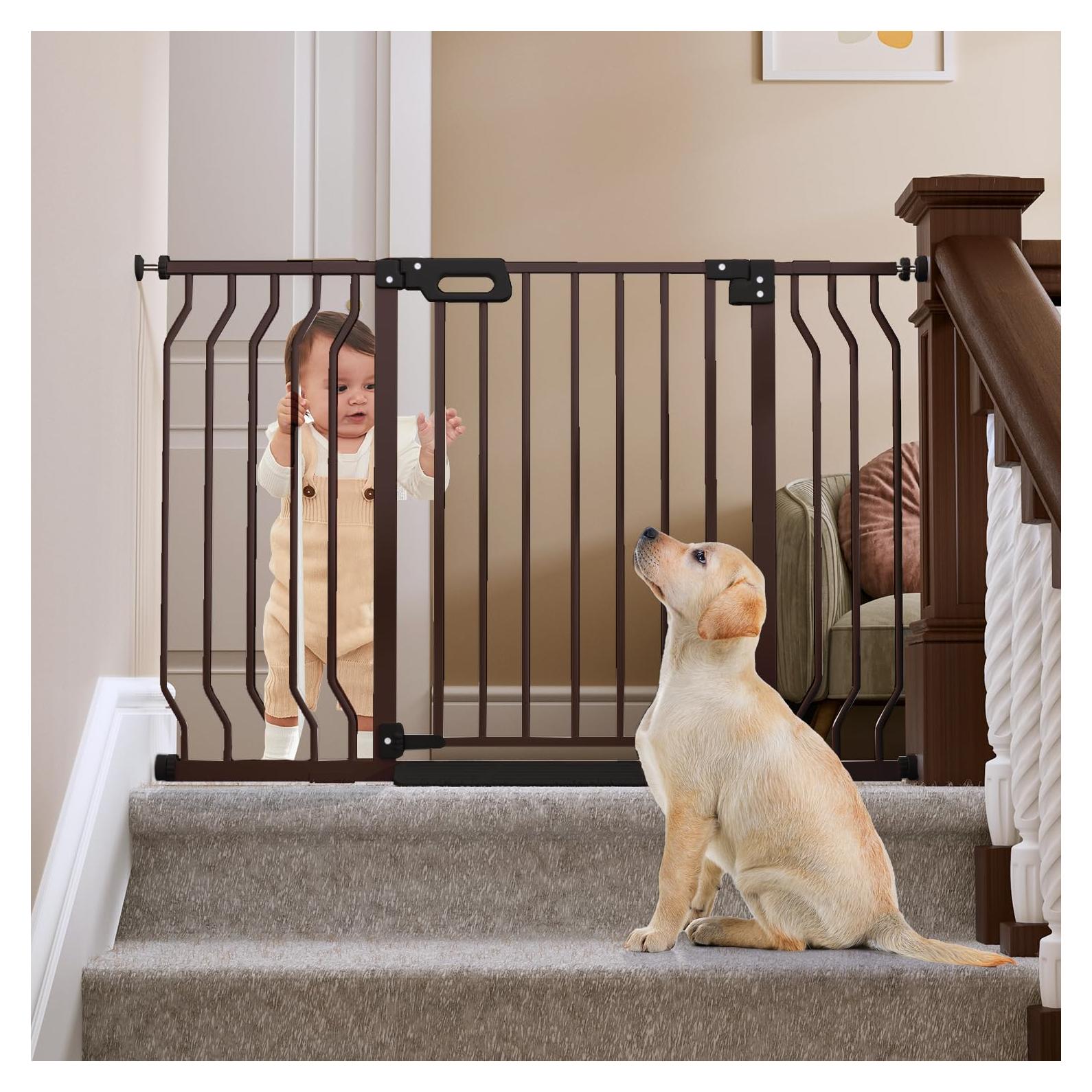 Puerta para Bebés GROWNSY 29-43 Pulgadas Automática