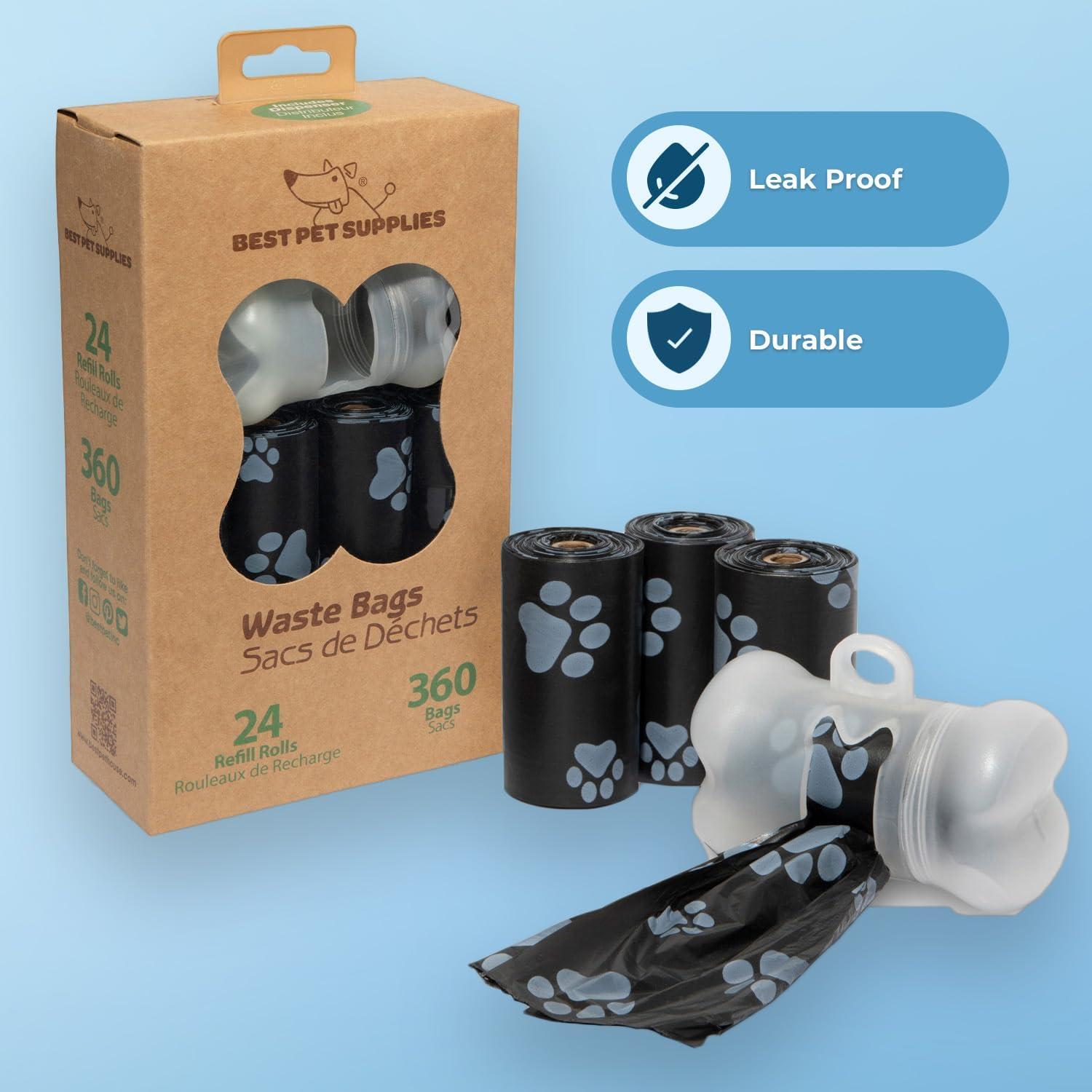 Bolsas de Poop para Perros Mejores Suministros 360 Unidades