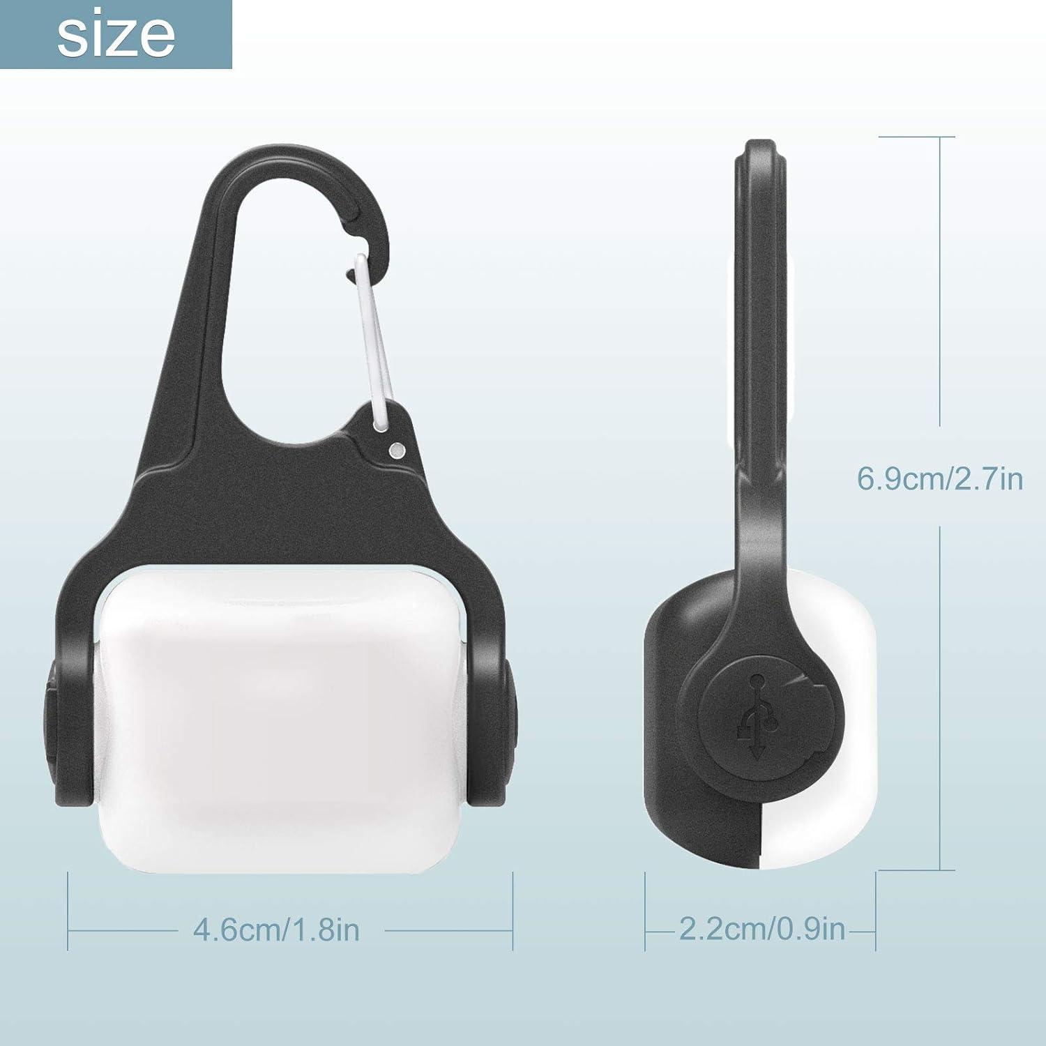 Luces LED para Perros Outopest, Collar Recargable IP65, 2 Pzs