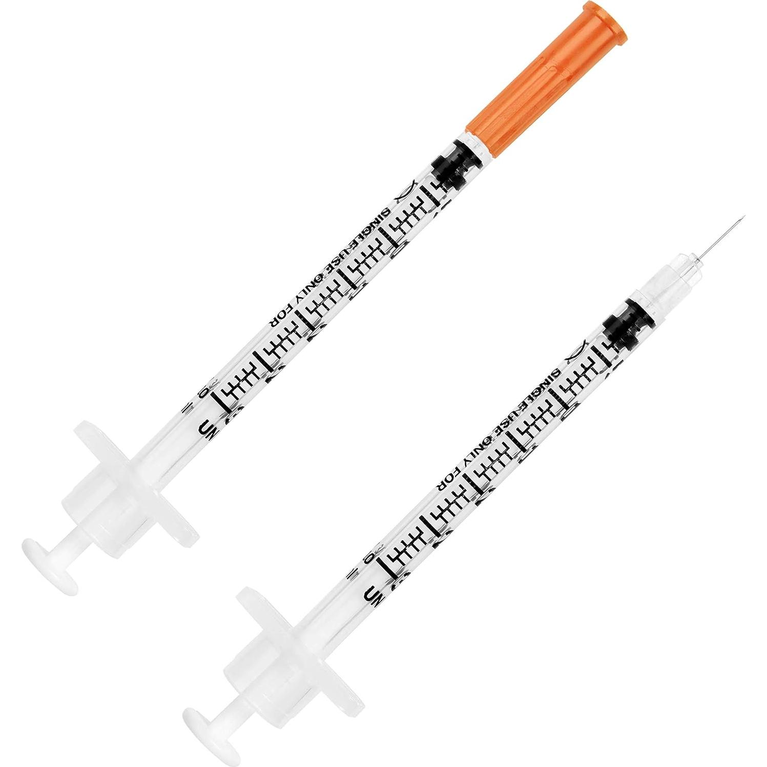 Jeringas de Insulina UltiCare VetRx U-100 3/10cc 60 unidades