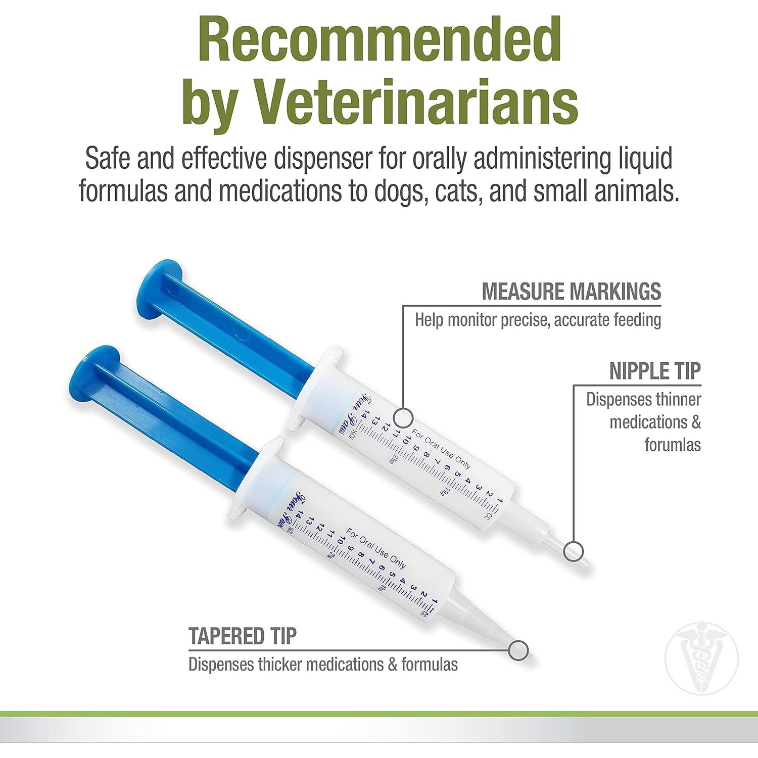Jeringa de Alimentación para Mascotas Cuatro Patas 13cm