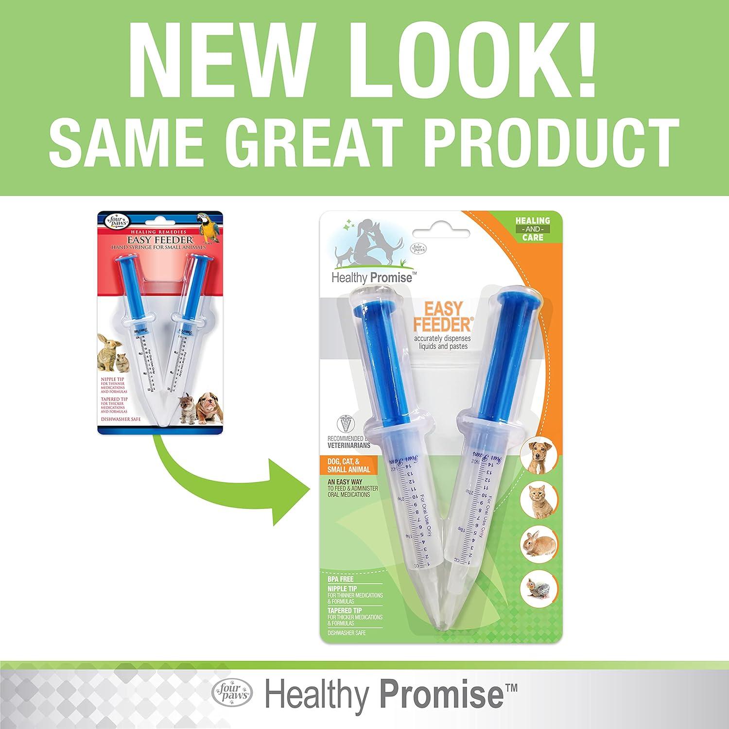 Jeringa de Alimentación para Mascotas Cuatro Patas 13cm